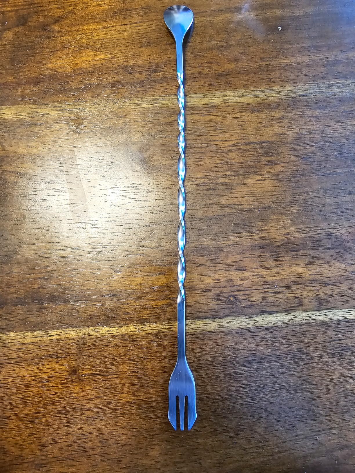 Ortarco 10 Inch Stainless Steel Muddler for Cocktail and 10 Inch Mixing Bar Spoon, 2 Pices Home Bar Tool Set customer photo 2