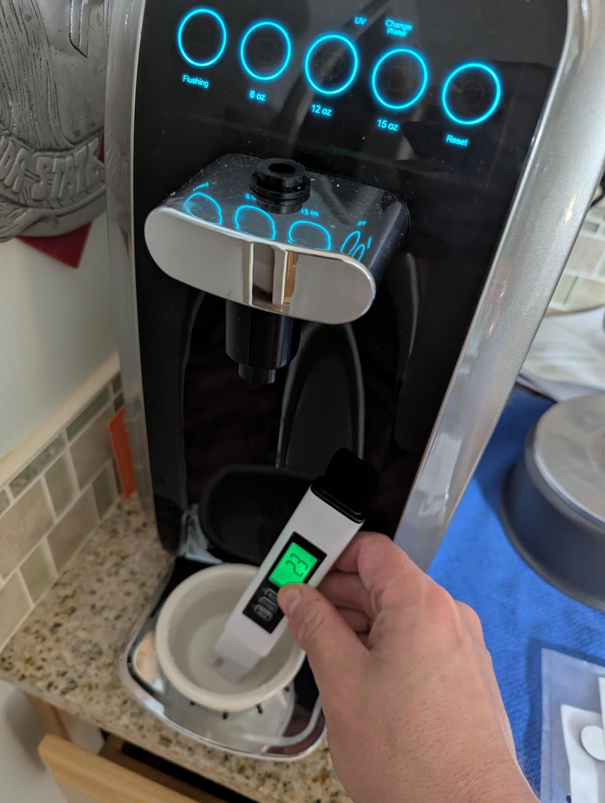 SimPure Y7P-BW UV Countertop Reverse Osmosis Water Filter, NSF/ANSI 58 Certified, 5 Stage RO Water Filtration System, Water Purifier for Home, No Installation, 4:1 Pure to Drain, Classic Pure Taste customer photo 1