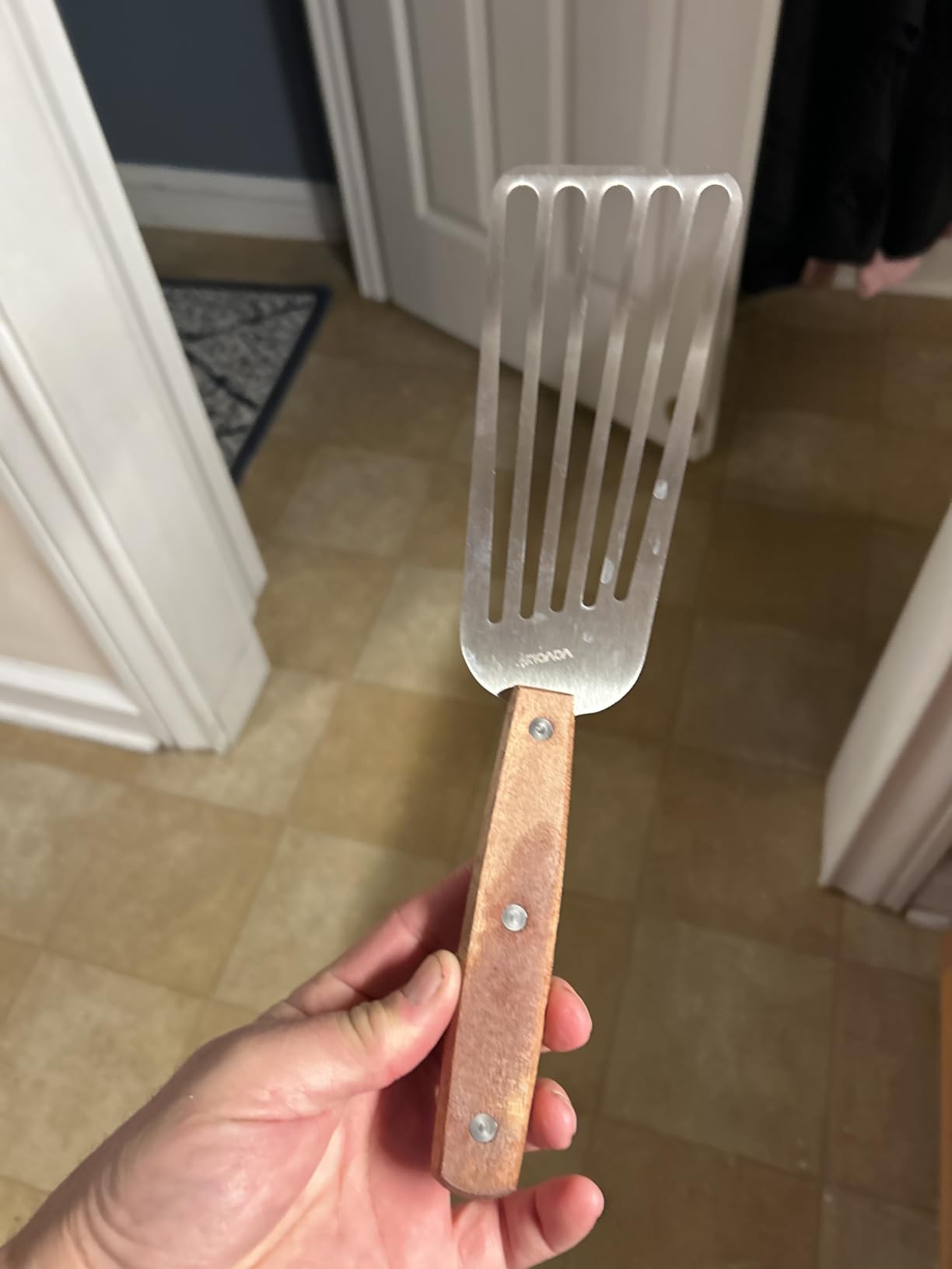 2 Pack Fish Spatula Turner, Stainless Steel Slotted Spatulas for Flipping, Turning, Frying & Grilling, 3