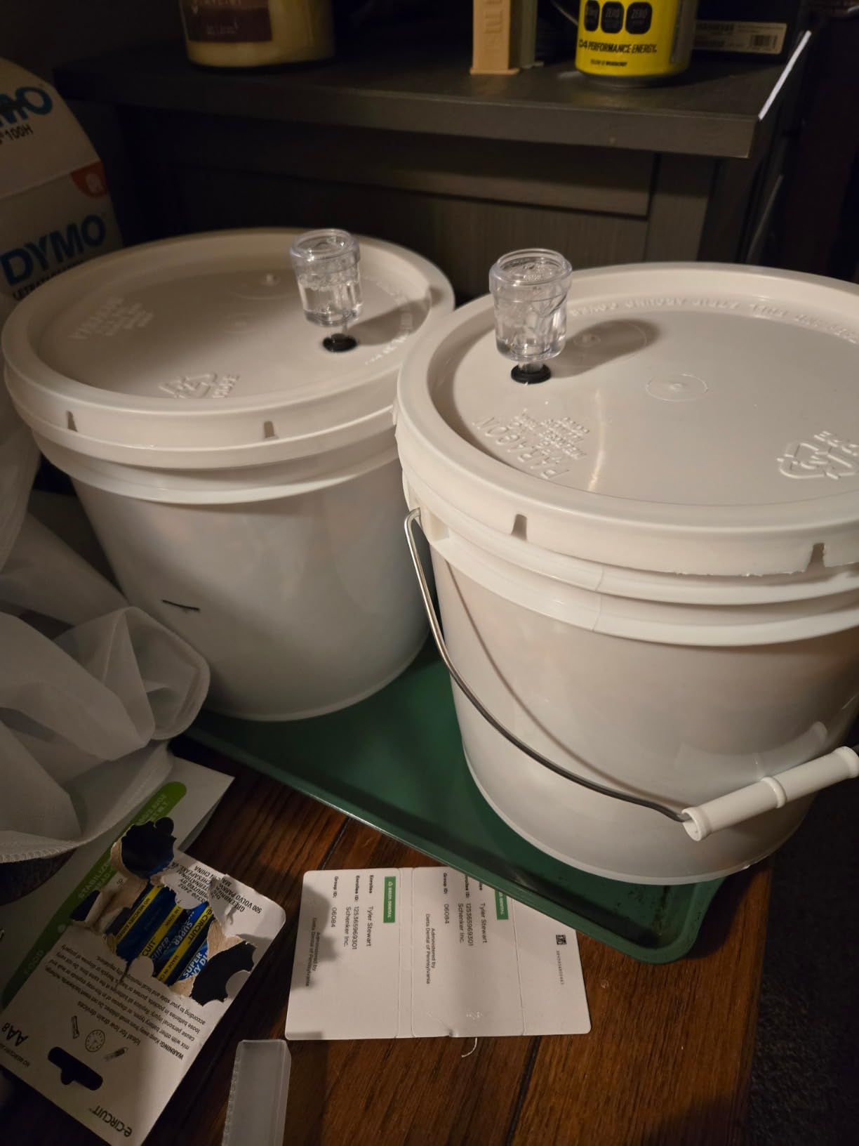 North Mountain Supply 2 Gallon Fermenting Bucket with 2-Piece Airlock customer photo 1