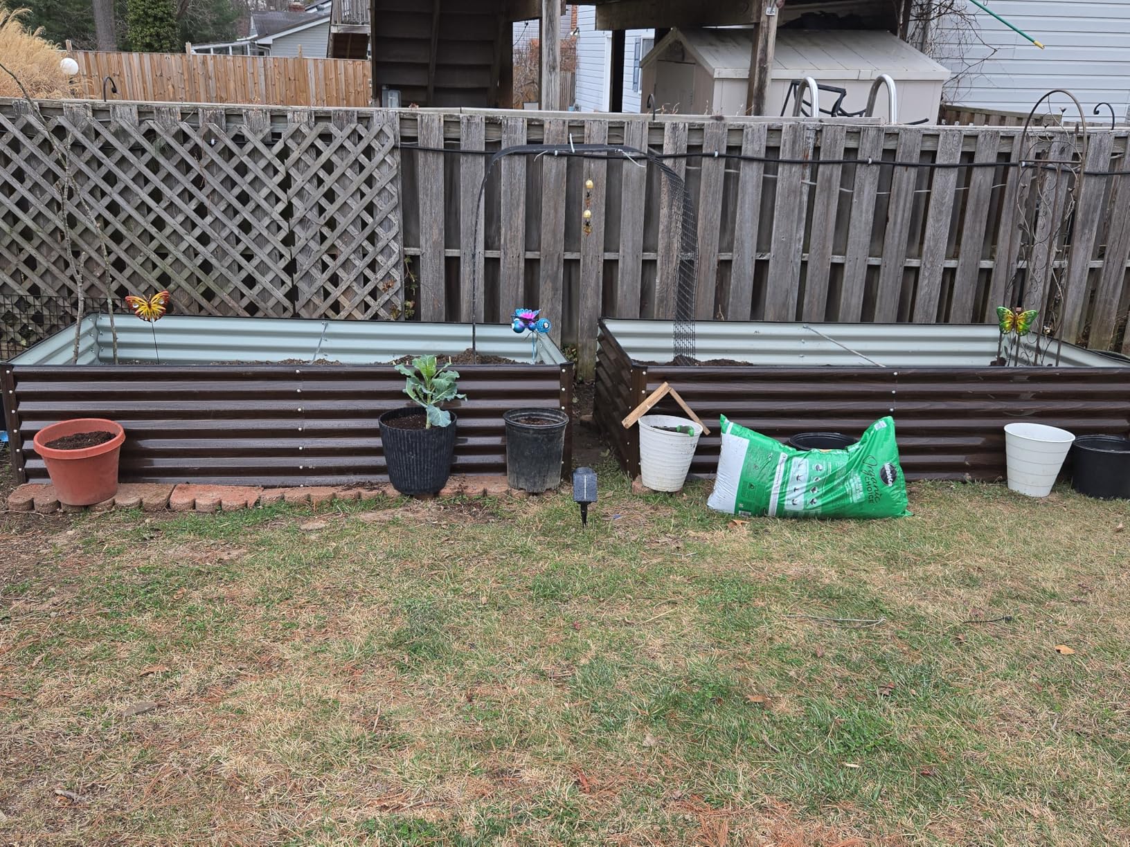 SnugNiture Galvanized Raised Garden Bed 8x4x2FT Outdoor Large Metal Planter Box Steel Kit for Planting Vegetables, Flowers customer photo 1