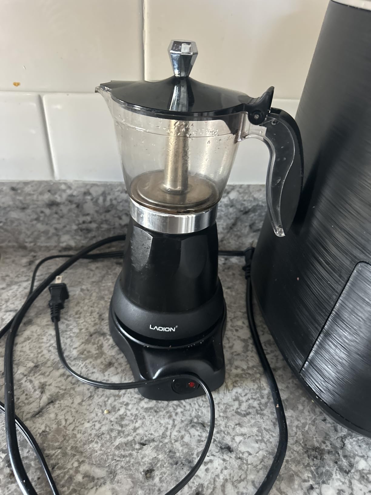 Cuban Coffee Maker, 6 or 3cup Electric Espresso Coffee Maker, Portable Cafeteras Electricas Modernas, Electric Moka Pot with Detachable Base & Overheat Protection customer photo 2