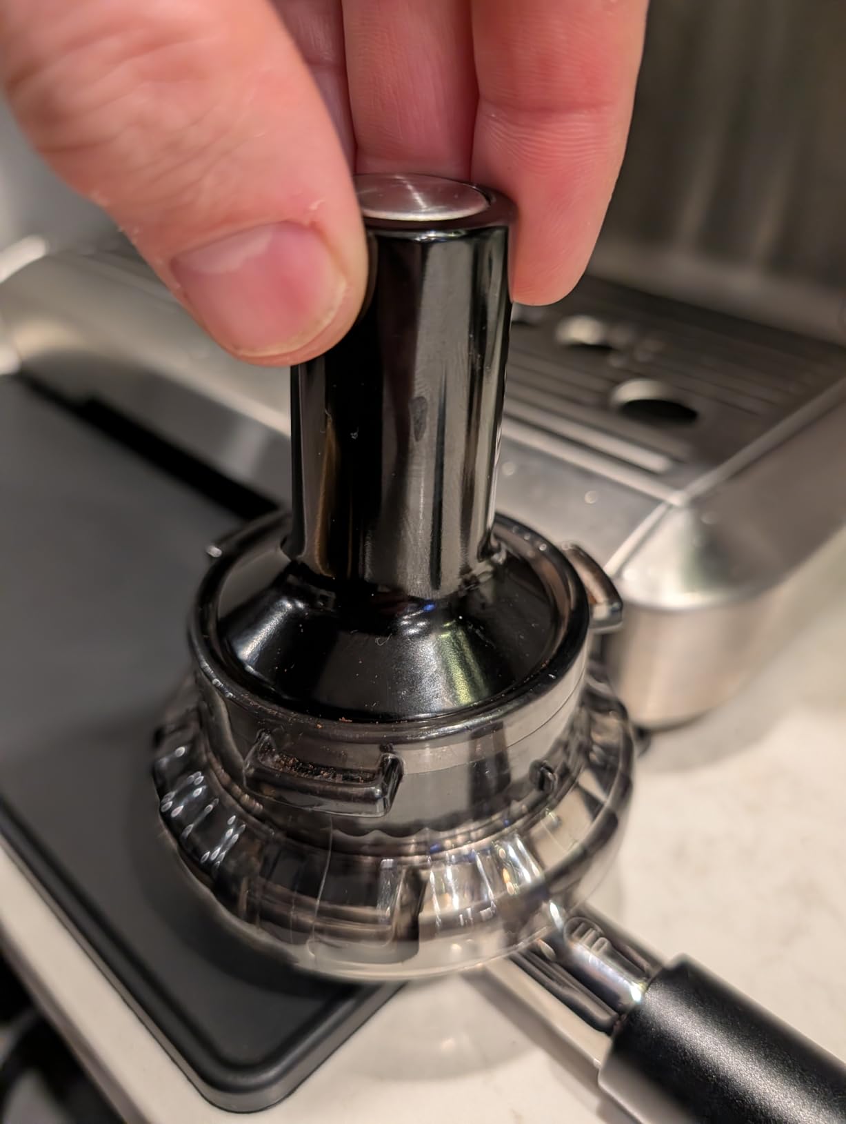 Breville 54mm Dosing Funnel Only for Use with Breville Barista and Bambino Espresso Machine Models customer photo 1