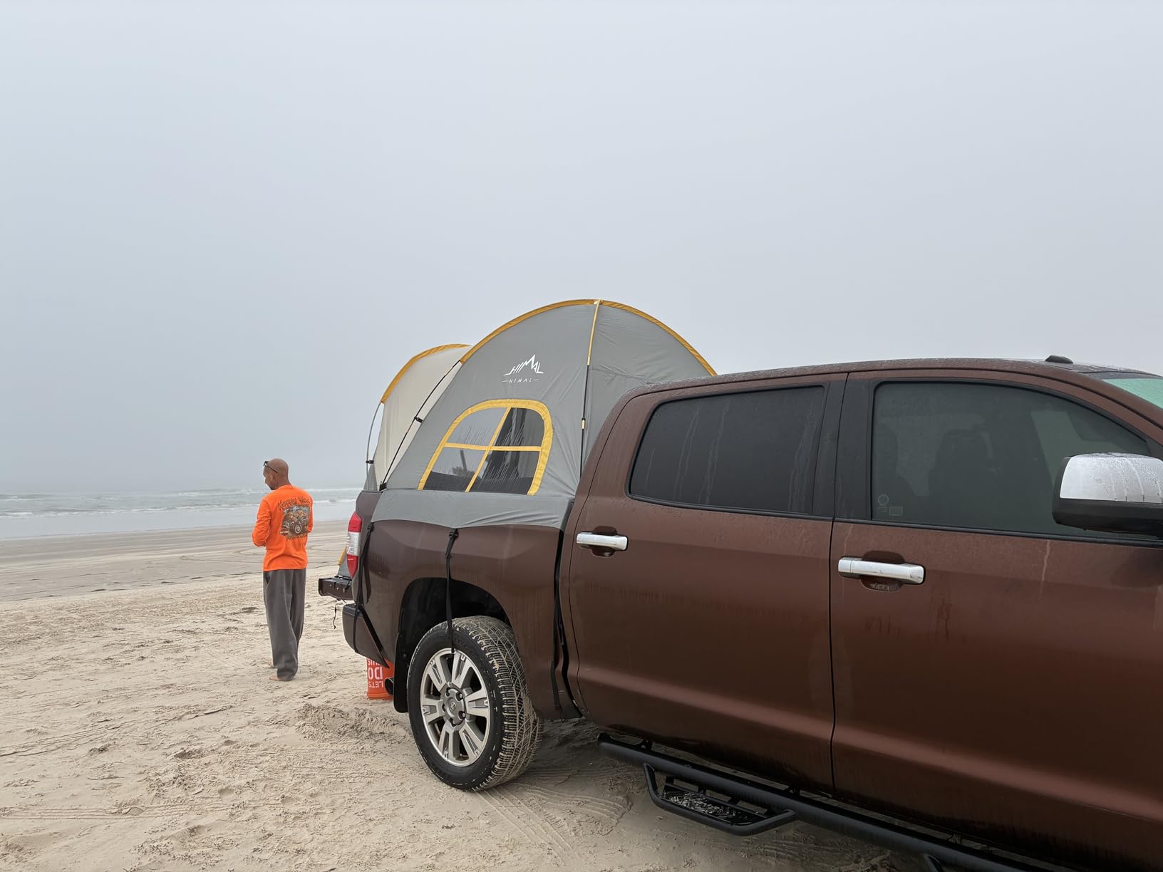 Pickup Truck Tent, Waterproof PU2000mm Double Layer for FT Truck Bed, Portable Bed Tent for Camping customer photo 1