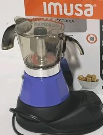 IMUSA 3 or 2cup Electric Espresso Maker, Purple customer photo 1