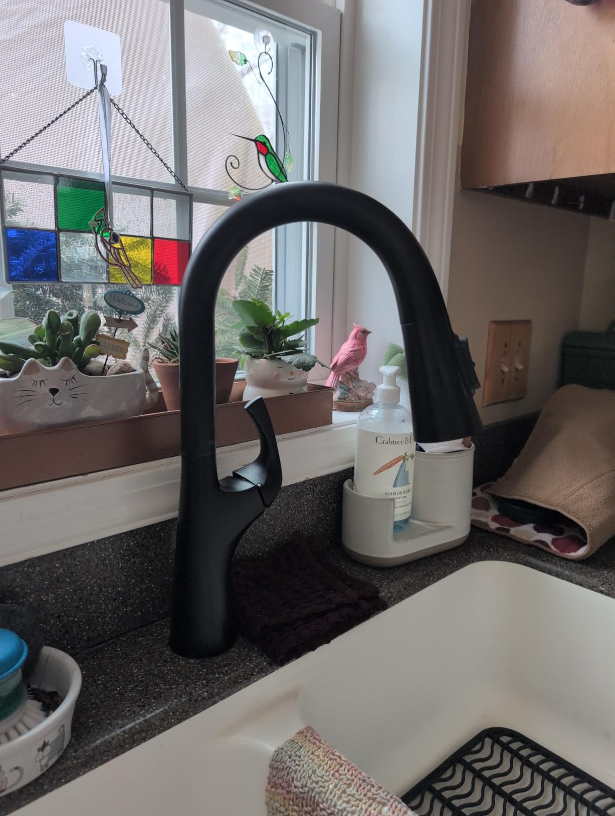 Pfister Talega Kitchen Faucet with Pull Down Sprayer, Single Handle, High Arc, NSF Certified, Spot Defense Stainless Steel Finish, F5297TEGS customer photo 1