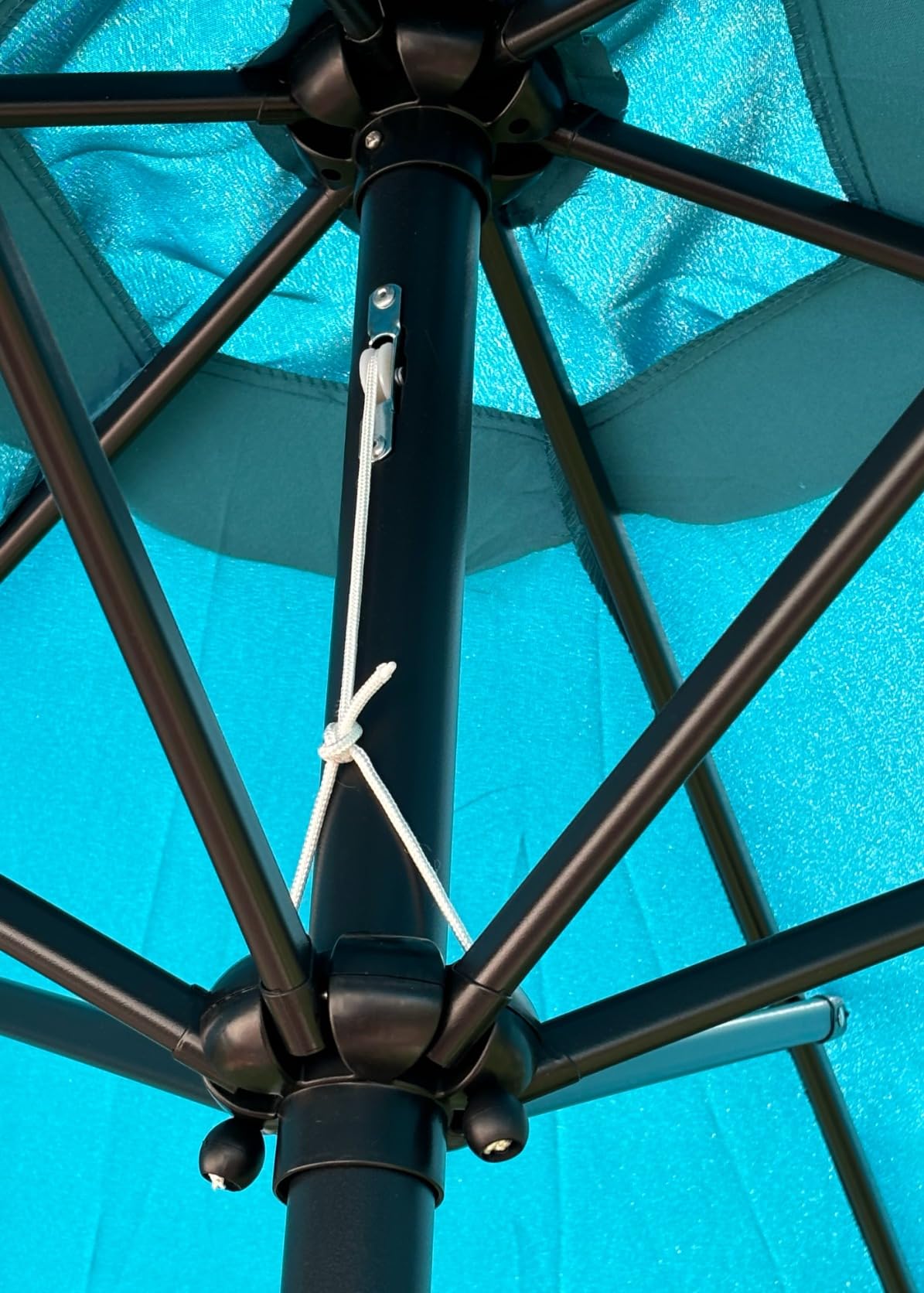 Best Choice Products 10ft Outdoor Table Compatible Steel Polyester Market Patio Umbrella w/Crank and Easy Push Button Tilt customer photo 2