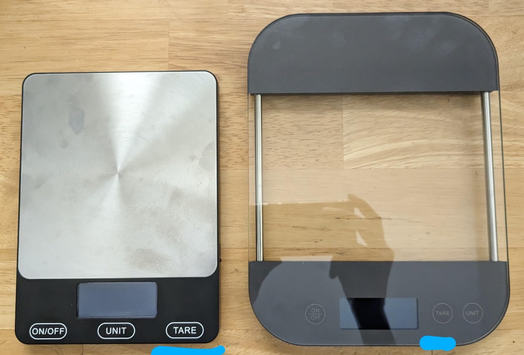 Food Scale -33lb Digital Kitchen Scale for Food Ounces Grams Rechargeable 304 Stainless Steel,Batteries and Type-C Charging | Perfect for Meal Prep, Cooking, and Baking, Black customer photo 1
