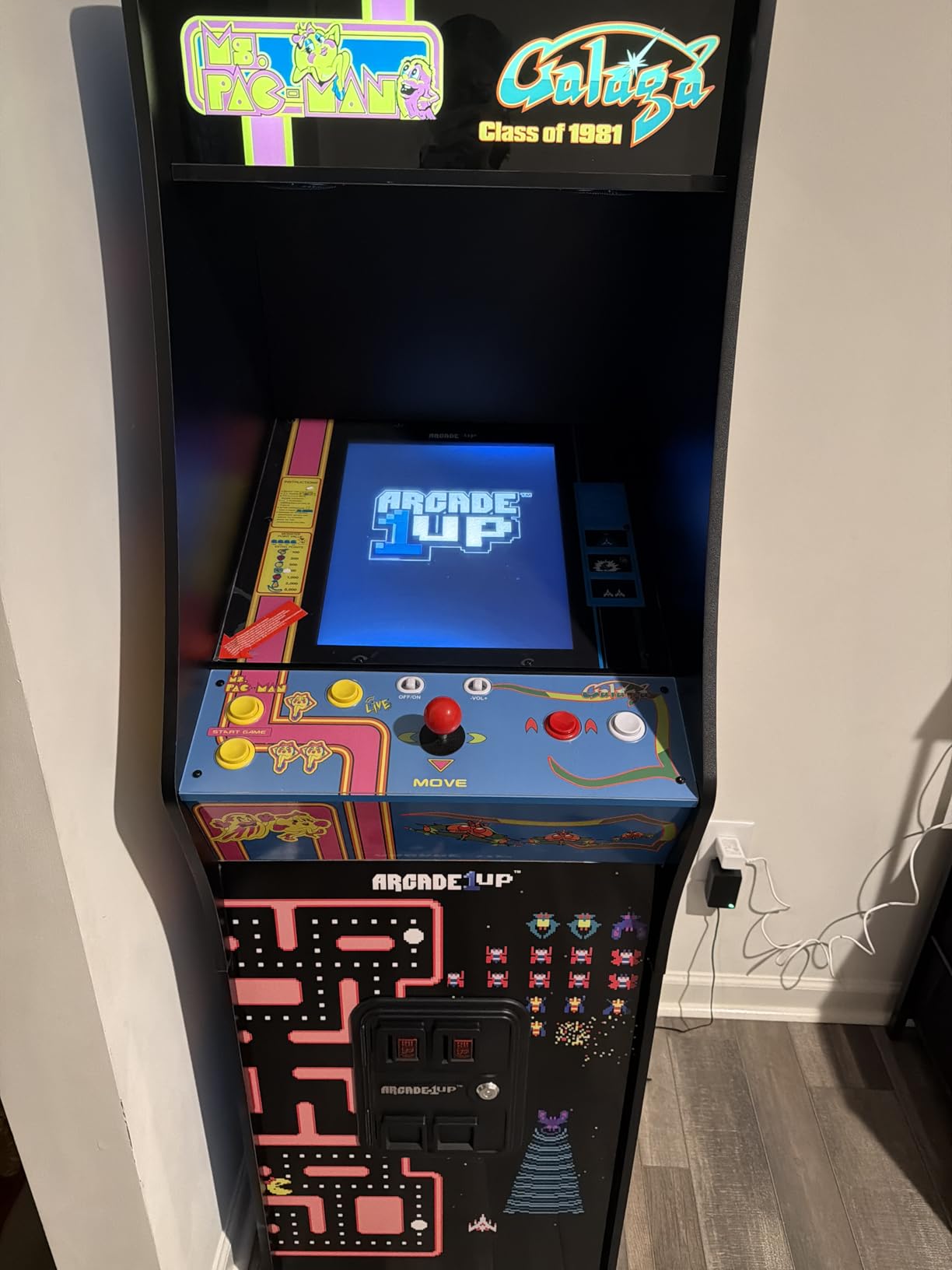 ARCADE1UP Class of 81' Deluxe Arcade Machine for Home - 5 Feet Tall - 12 Classic Games customer photo 2