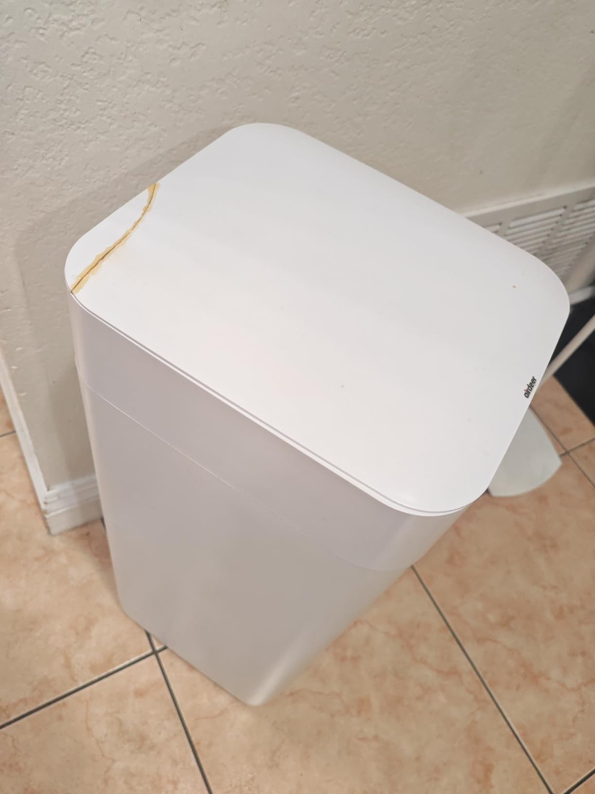 Airdeer Automatic Trash Can 4 Gallon Self Sealing and Self-Changing Smart Trash Can Motion Sensor Touchless Garbage Can customer photo 1