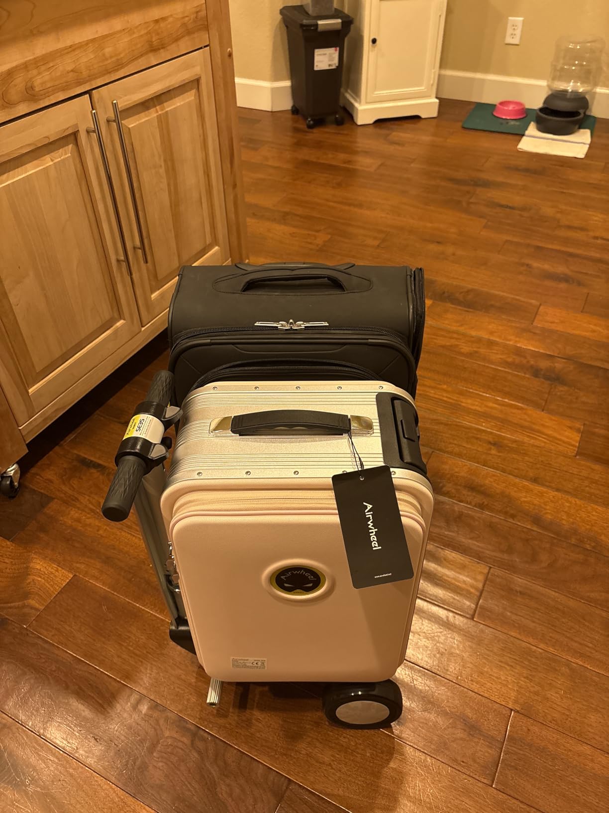 SE3S Smart Rideable Suitcase Electric Luggage Scooter For Travel (black) customer photo 1