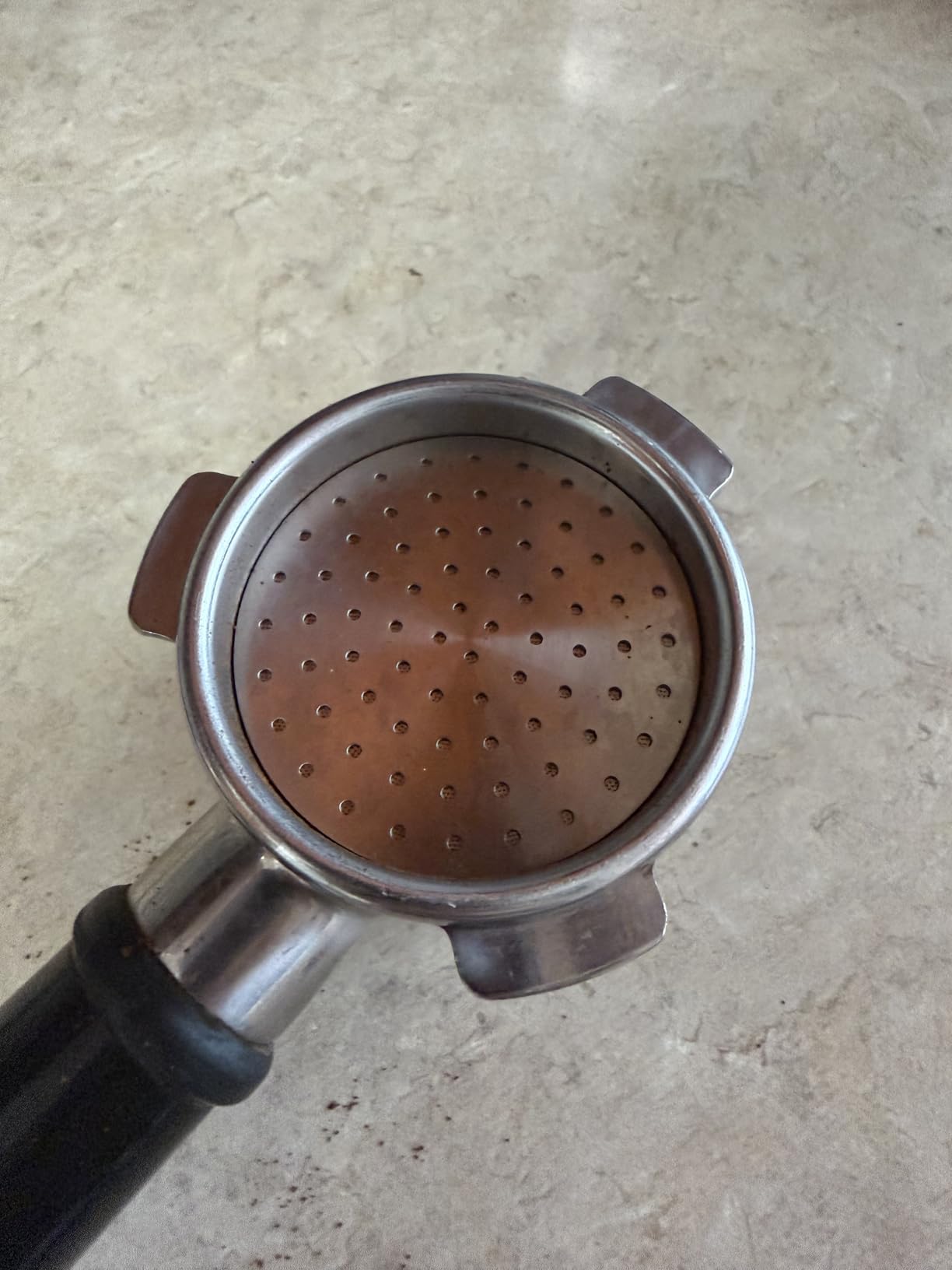MHW-3BOMBER 54mm Puck Screen - 0.8mm Espresso Puck Screen - Metal Reusable Coffee Filter for Breville Sage 54mm Portafilter Basket - Double-layer Espresso Screen FG5591M-OS customer photo 2
