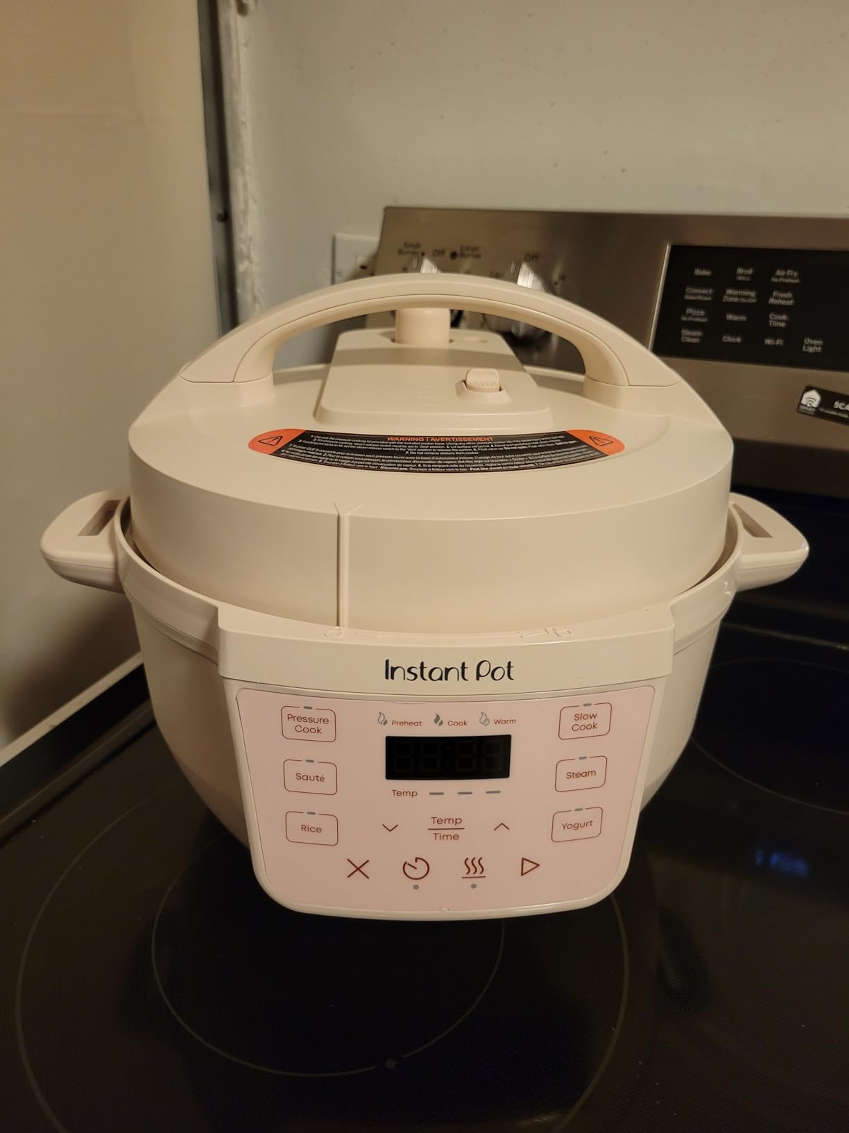 Instant Pot RIO 7.5QT Wide, 7-in-1 Electric Multi-Cooker, Pressure Cooker, Slow Cook, Rice, Steamer, Sauté, Yogurt & Warmer, Wide Base, Large Searing Base, WhisperQuiet Steam Release customer photo 1