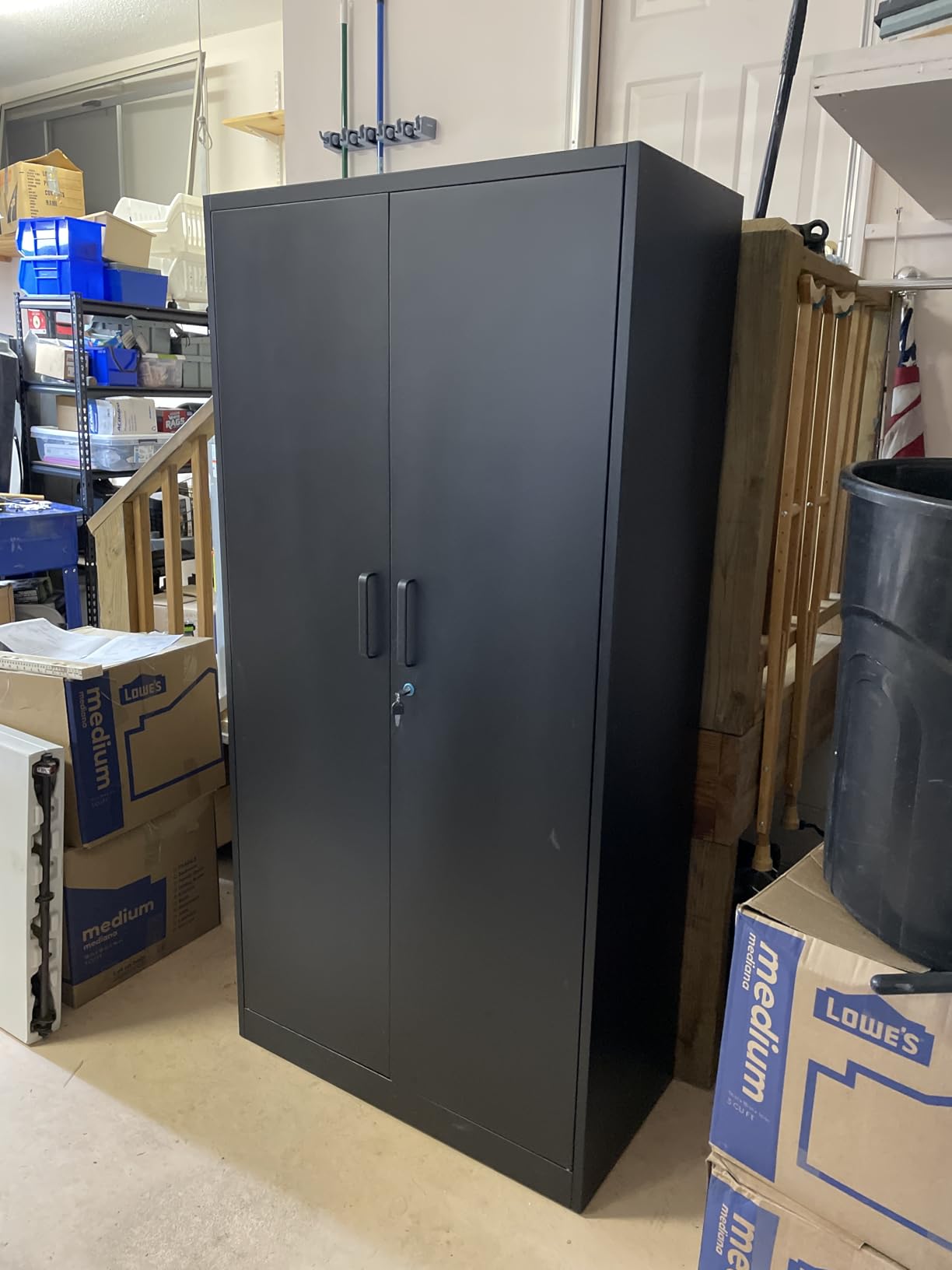 Letaya Metal Garage Storage Cabinets with Lock - 72