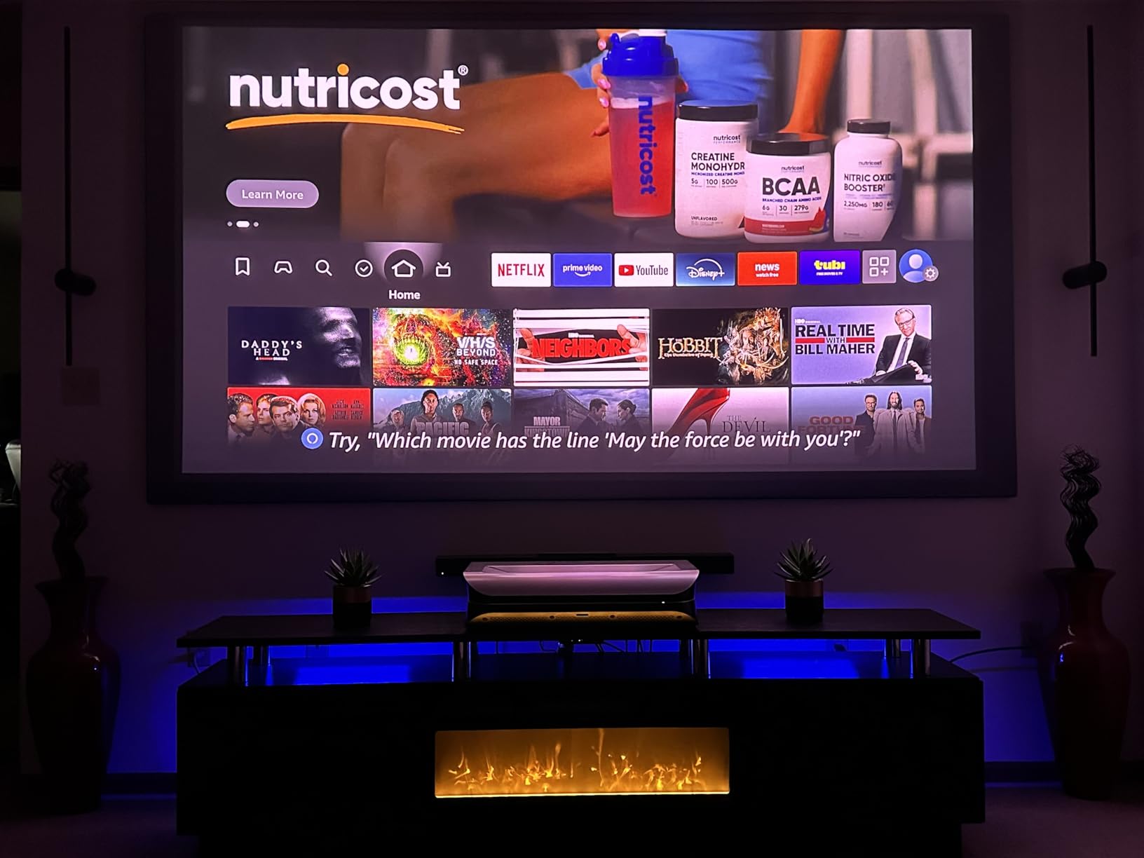 oneinmil 2 Tier TV Console Stand with 36