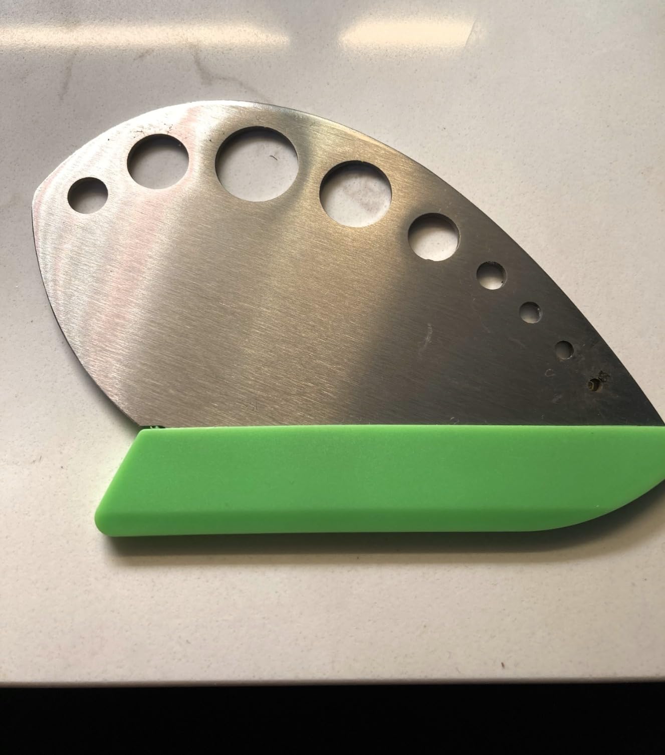 Herb Stripper 9 Holes, 2 Pcs Herbs Destemmer, Stainless Steel Kitchen Gadgets, Vegetable Leaf Stripping Tool, Stem Remover, Looseleaf Trimmer, Greens Separator customer photo 2