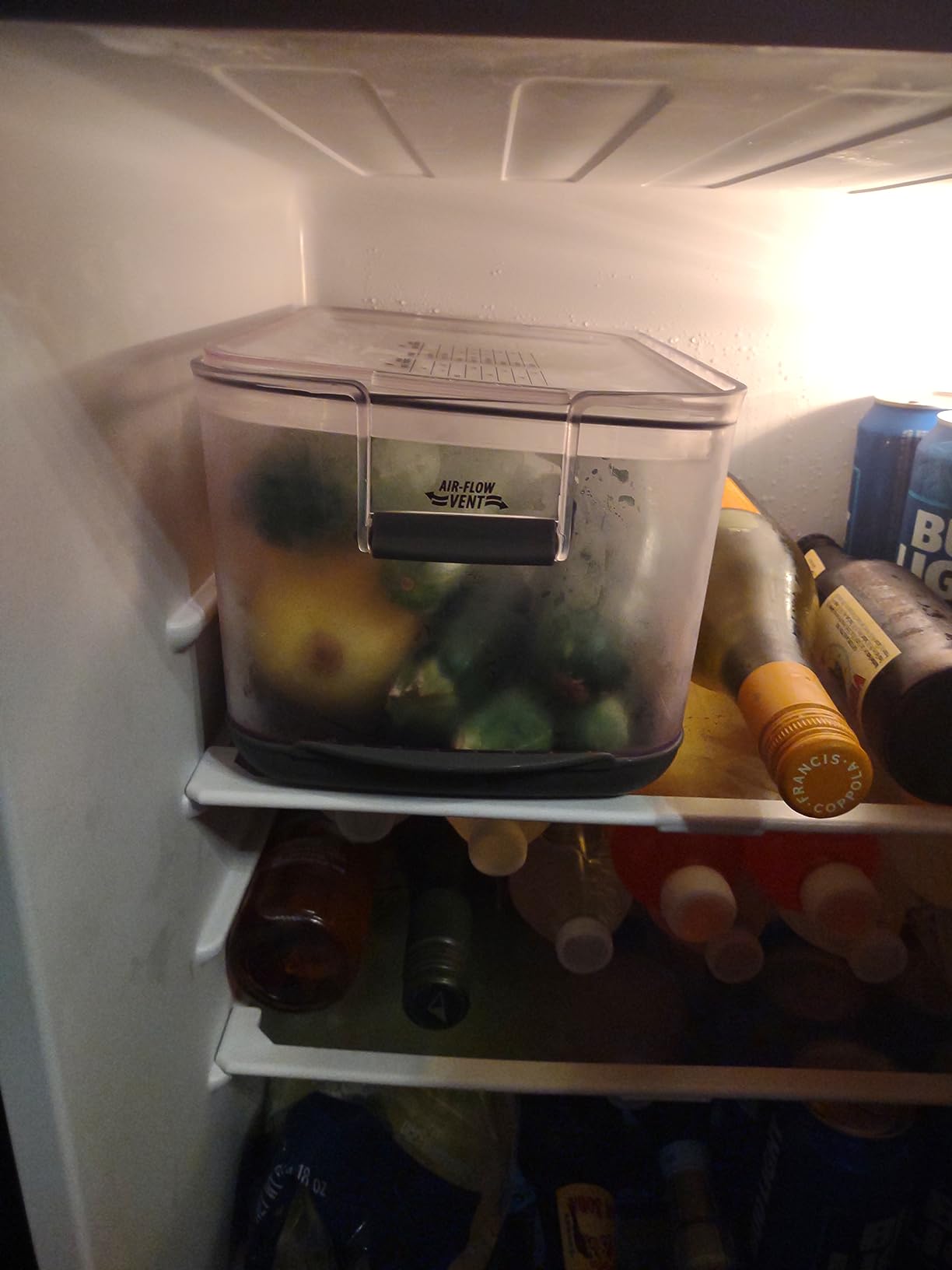Progressive International Prepworks ProKeeper Food Fresh Produce Storage Container Set, 5-Piece, Clear Containers with Gray Sealed Tight Lids customer photo 1