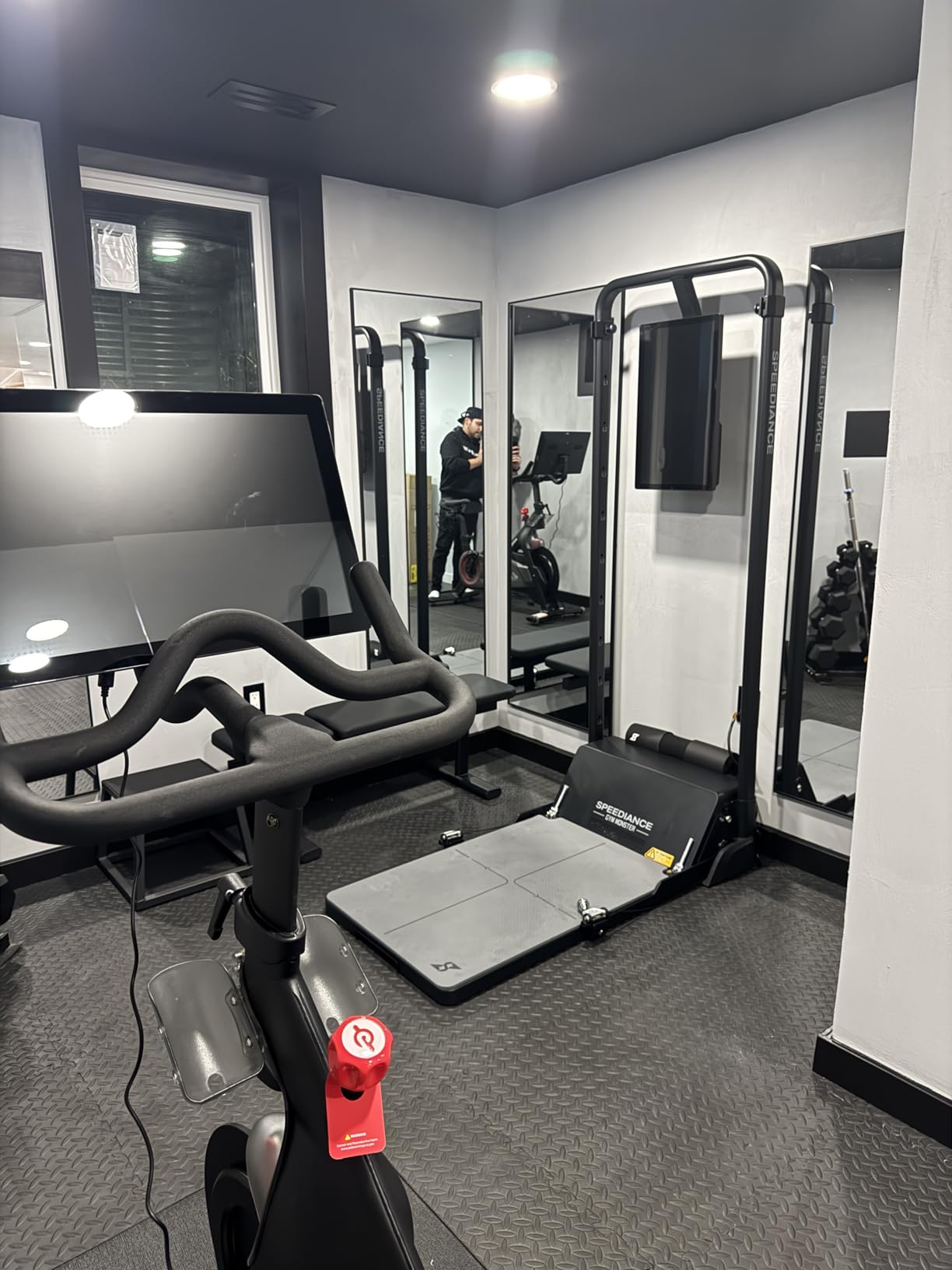 Speediance Gym Monster Smart Home Gym, Multifunctional Strength Training Machine, Smith Machine Power Cage Workout Station, Squat Rack Cable Machine, Full Body Fitness Equipment for Home Workout customer photo 1