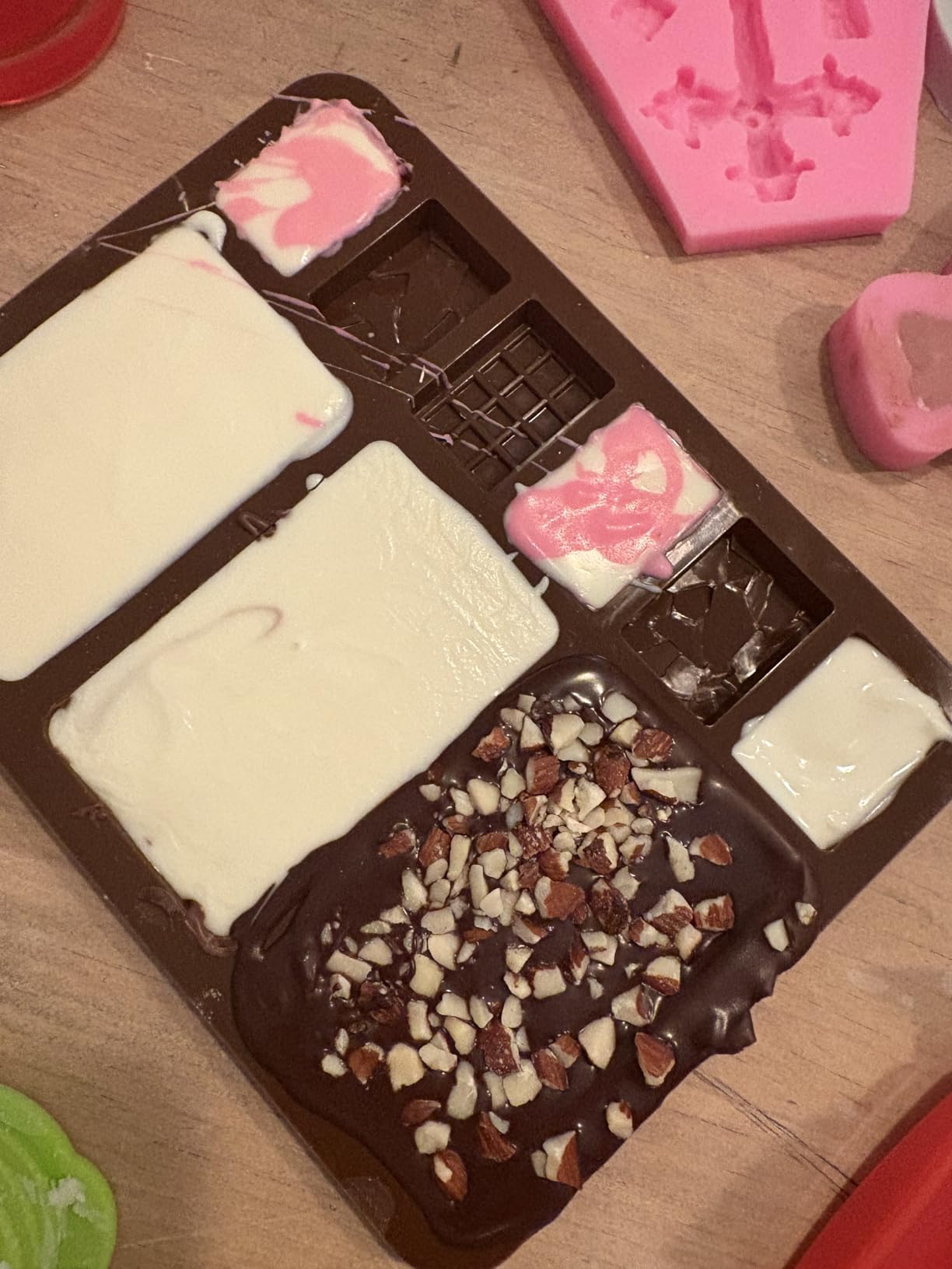 GirlZone Little Choco Delights Maker Kit, Chocolate Making Set for Kids with Candy Bar Molds, Lolly Sticks & Wrappers, Fun Creative Activity, Easter & Birthday Gift for Girls Ages 8+ customer photo 1