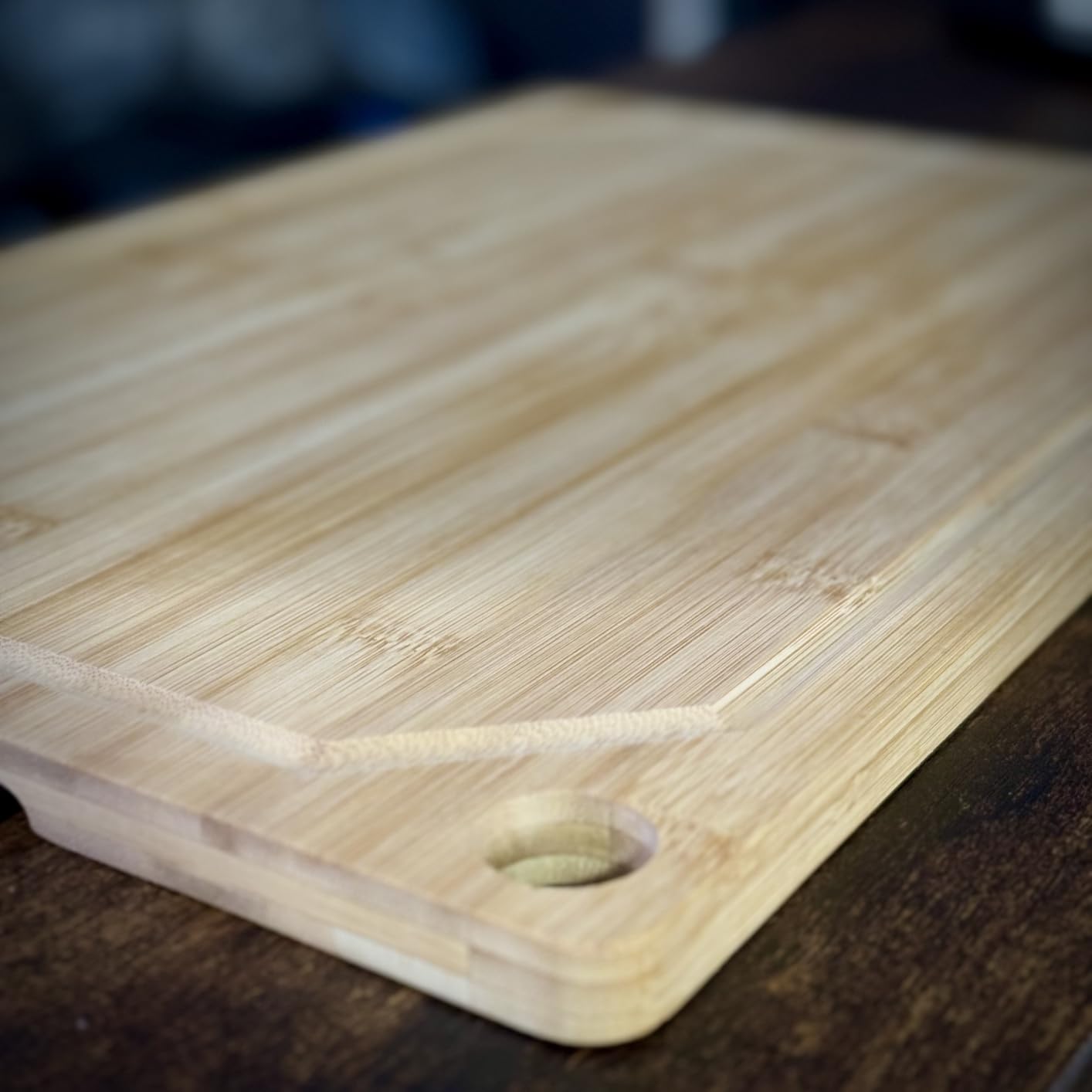 30 x 20 Extra Large Bamboo Cutting Board for Kitchen, Cutting Board Stove Top Cover, Butcher Block Chopping Board with Handle and Juice Groove, Large Charcuterie Board Over the Sink customer photo 2