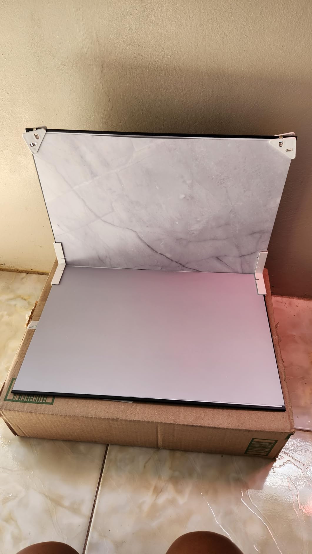 Photo Backdrop Board Product Photography: 10pcs 20patterns Table Top Food Background Kit - Flat Lay Props for Jewelry (Small Size 16.5x11.7in) customer photo 1
