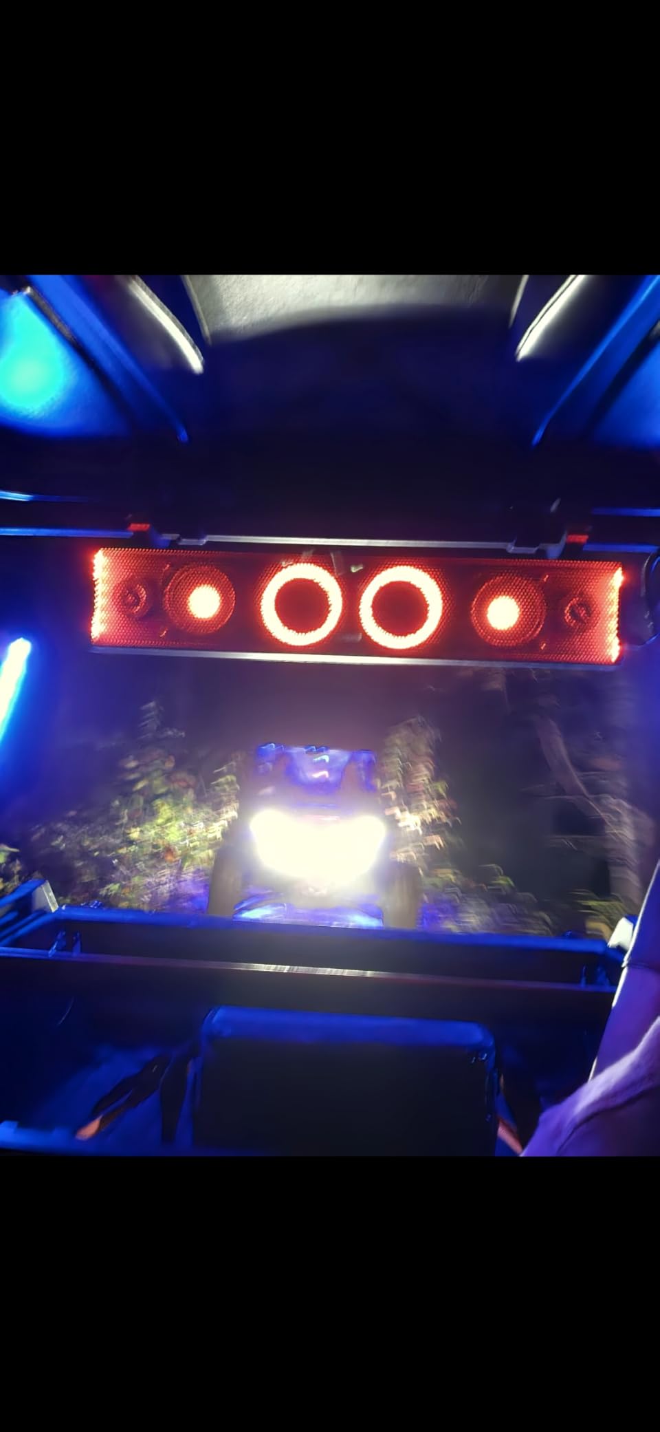Ehaho 25 Inch UTV Sound Bar, ATV SoundBar Bluetooth with RGB Lighting, IP66 Waterproof Golf Cart Sound Bar, Amplified Powersports SXS SoundBar, UTV Speakers Compatible with Polaris RZR Can-Am customer photo 2