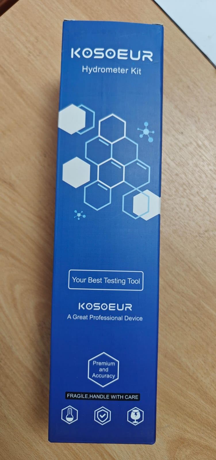 Hydrometer Alcohol Meter Kit, Hydrometer Alcohol 0-200 Proof and Tralle, Alcohol Tester for Liquor, Alcohol Hydrometer for Moonshine, Liquor, Spirits, Proofing, Distilling, with Hydrometer Test Jar customer photo 1