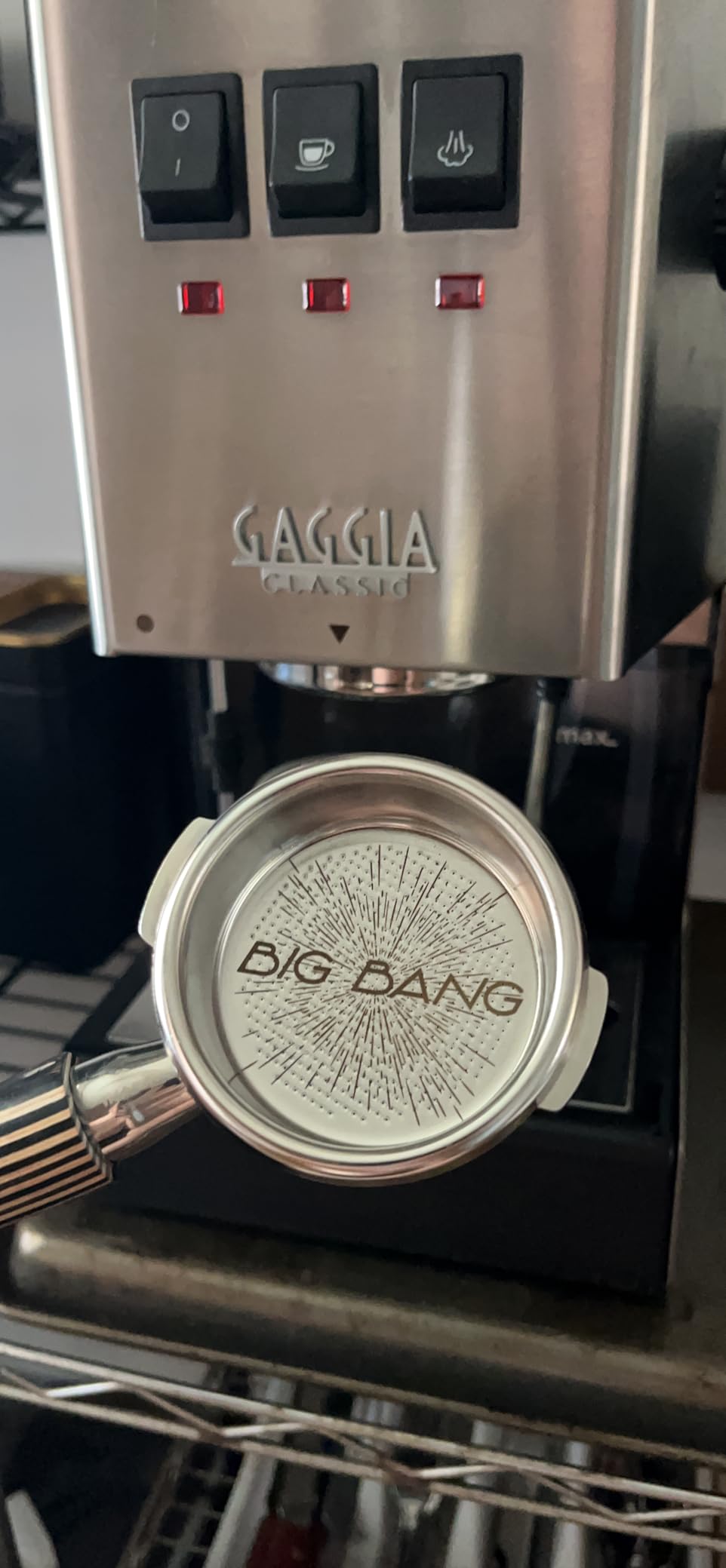 IMS Big Bang Precision Filter Basket for 58mm portafilters, 18-20g. double espresso (h23.5) customer photo 2