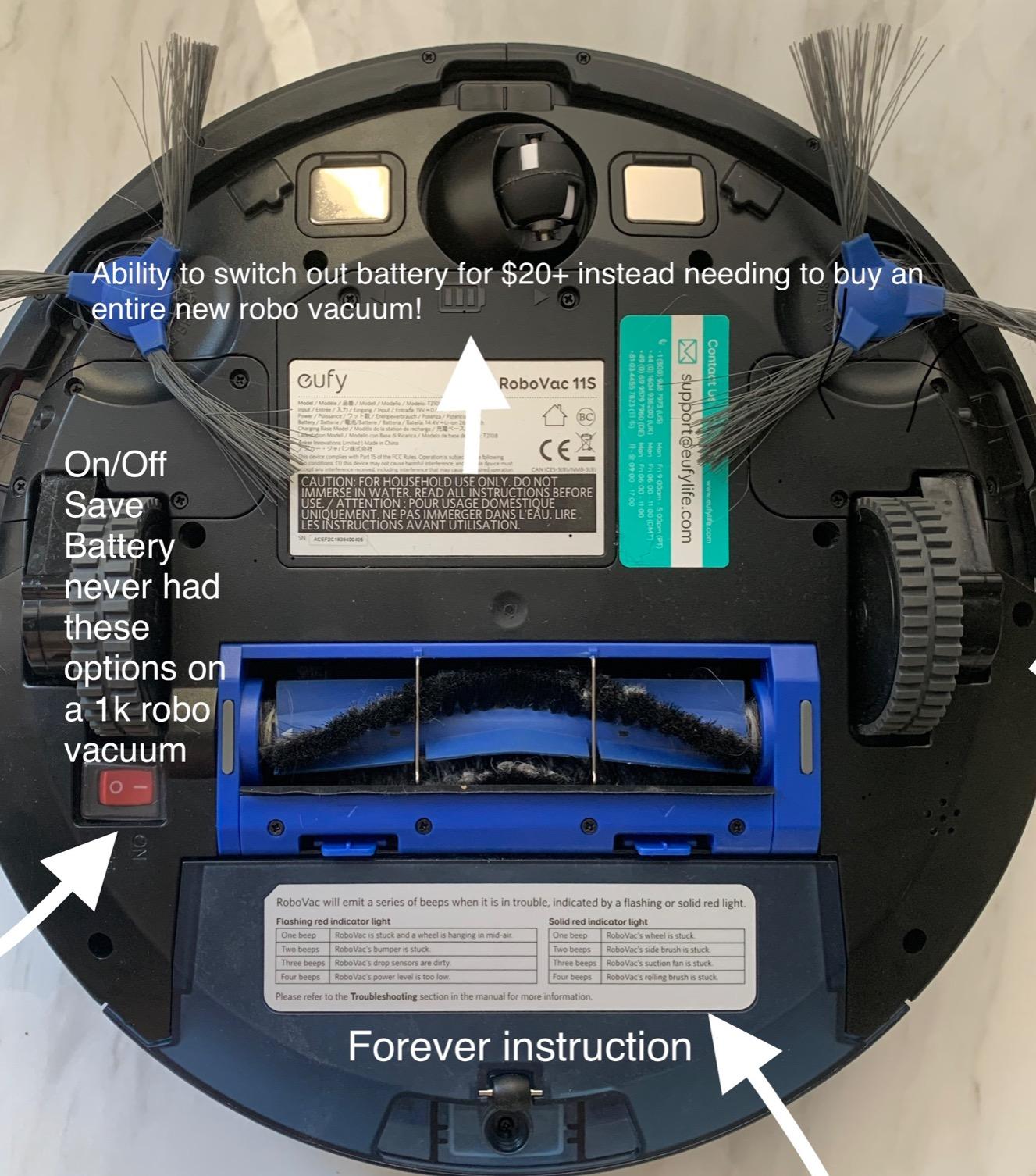 eufy L60 Robot Vacuum with Self Empty Station, Hair Detangling Technology, Up to 60 Days Hands Free Cleaning, 5,000 Pa Suction, Remove Hair, Dust customer photo 2