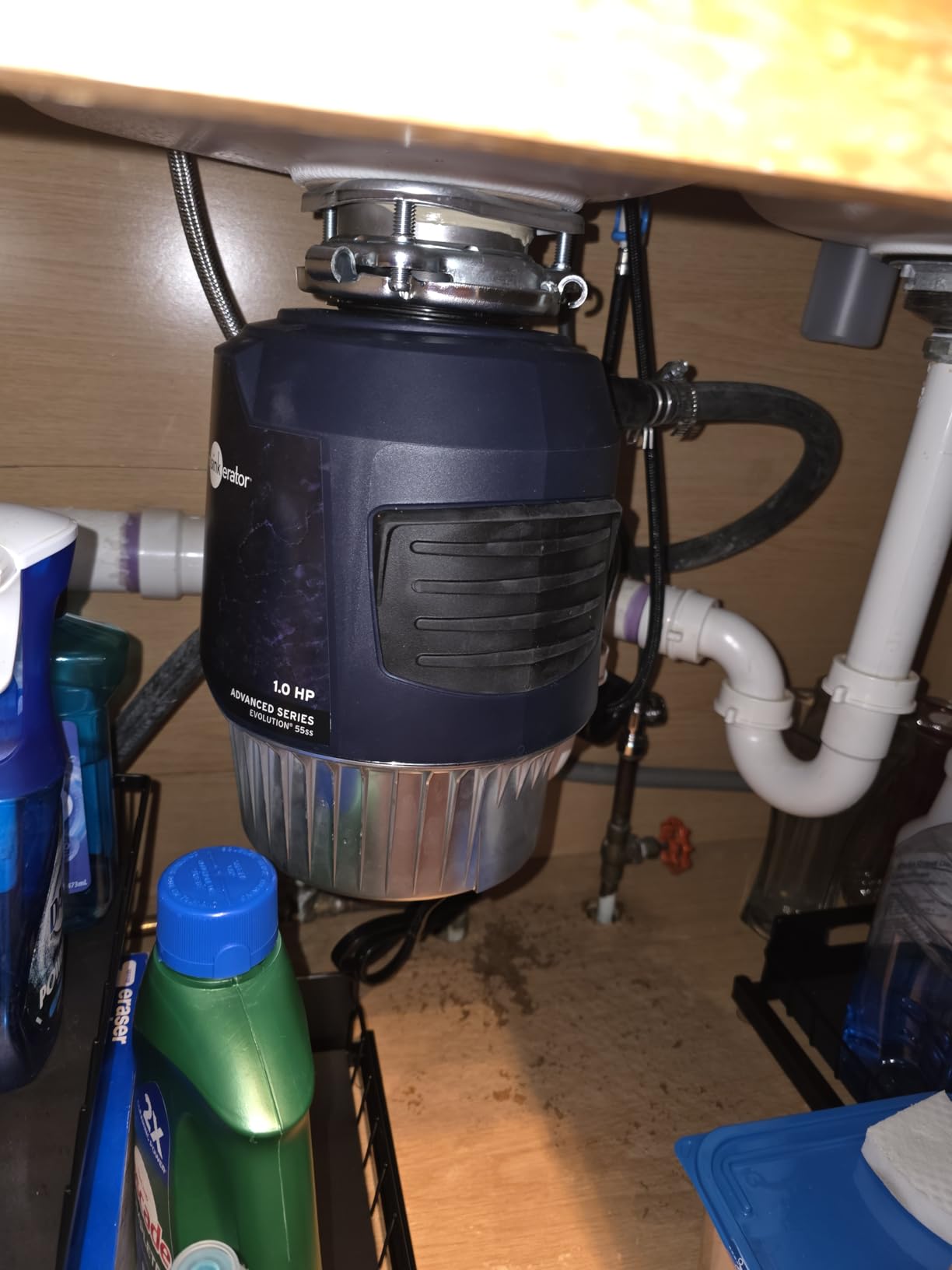 InSinkErator EVOLUTION 1HP, Advanced Series Continuous Feed Food Waste Garbage Disposal, Gray customer photo 2