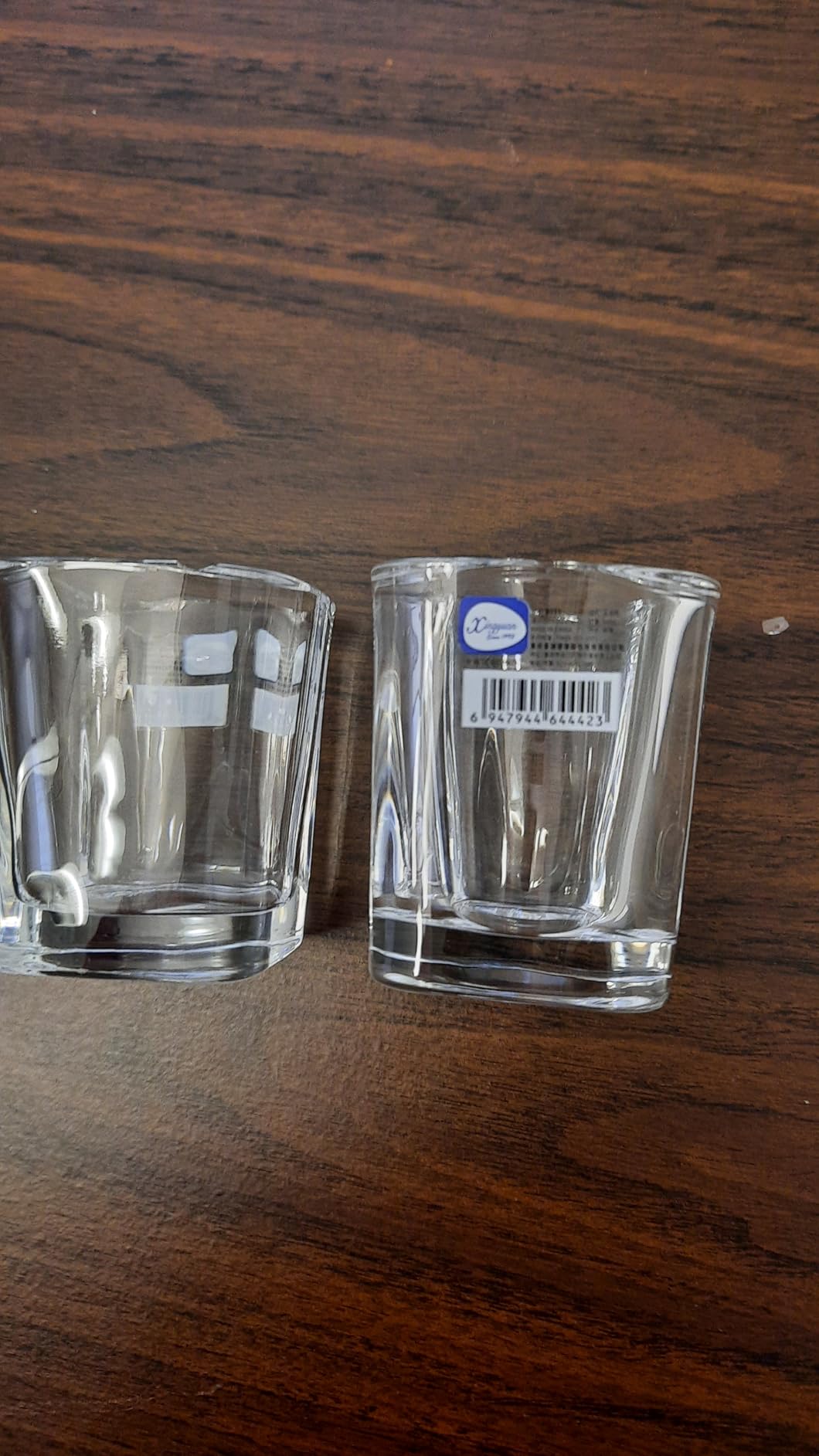 6 Pack Heavy Base Shot Glasses Set, 2.2 oz Clear Tequila Square Shot Glass Bulk, Espresso Shot Glass for Vodka, Whiskey, Tequila, Espressos, Spirits & Liquors customer photo 2