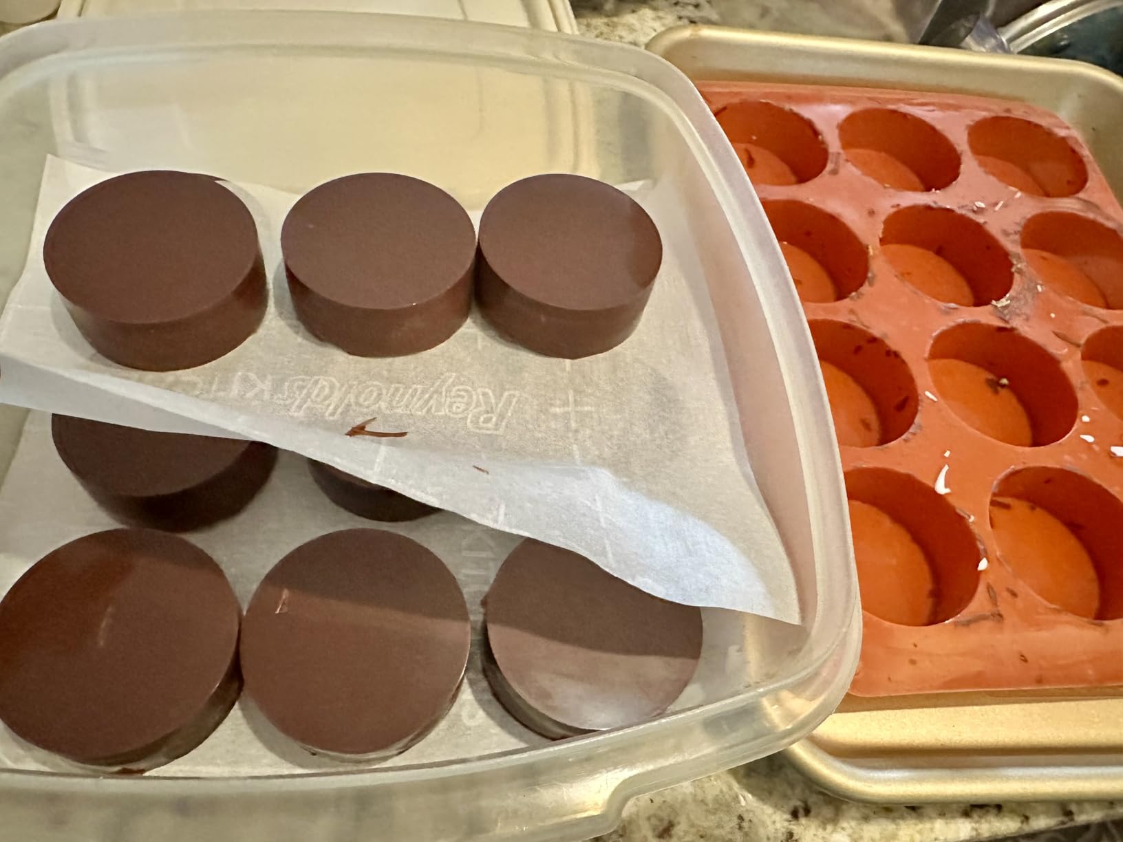 Gummy Bear Molds Silicone Mini Size, Non-stick Chocolate Candy Gummy Mould for Kid with 2 Droppers Including Dinosaur, Bear, Hearts and Donut Shape 201 Cavities customer photo 2