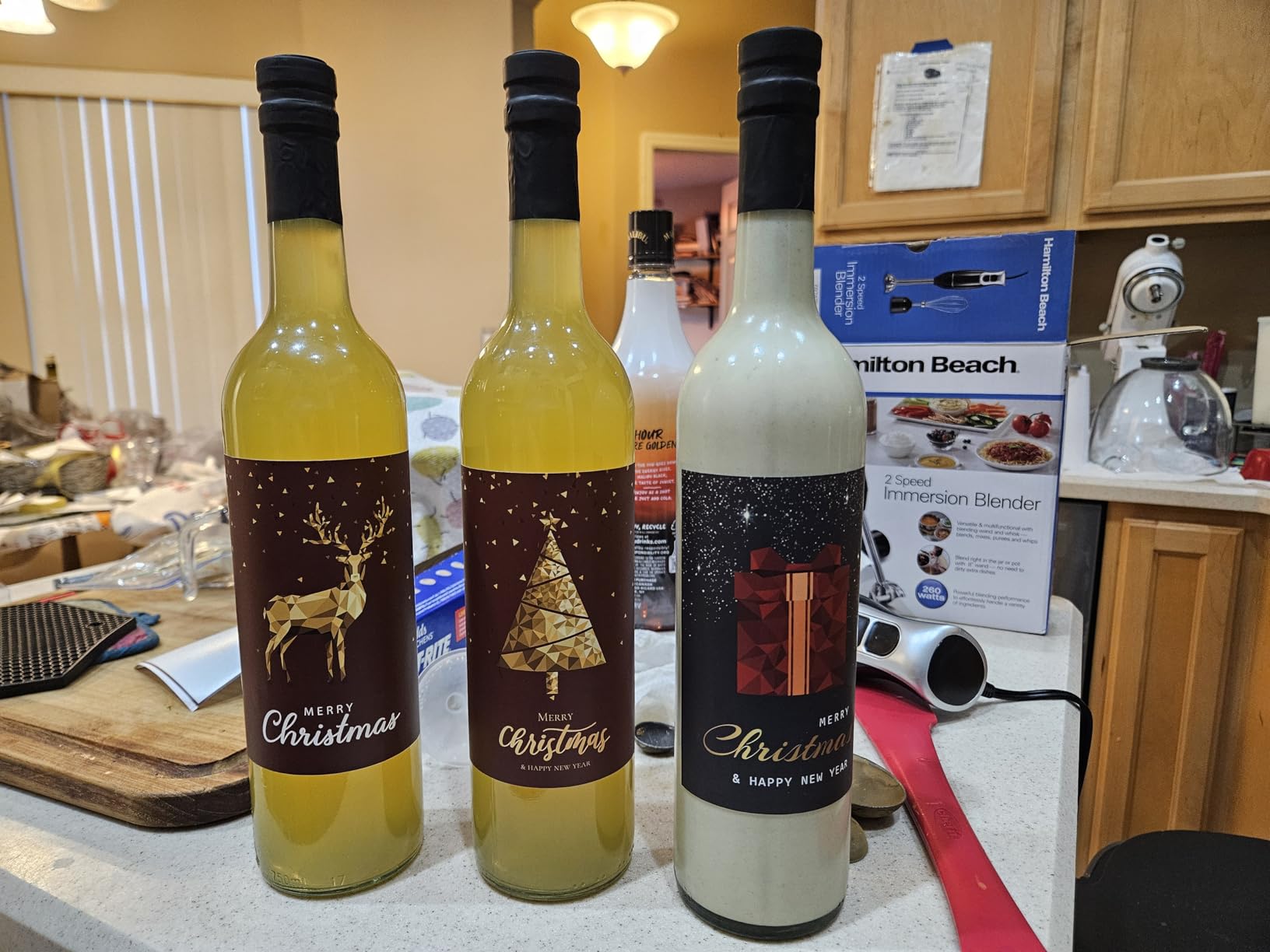 8 Pack 750ml Glass Wine Bottles, 25oz Green With Cork Lids and PVC Shrink Capsules, Empty Home Brewing Bottles With Funnel for Making, Limoncello, Mead, Liquor customer photo 1