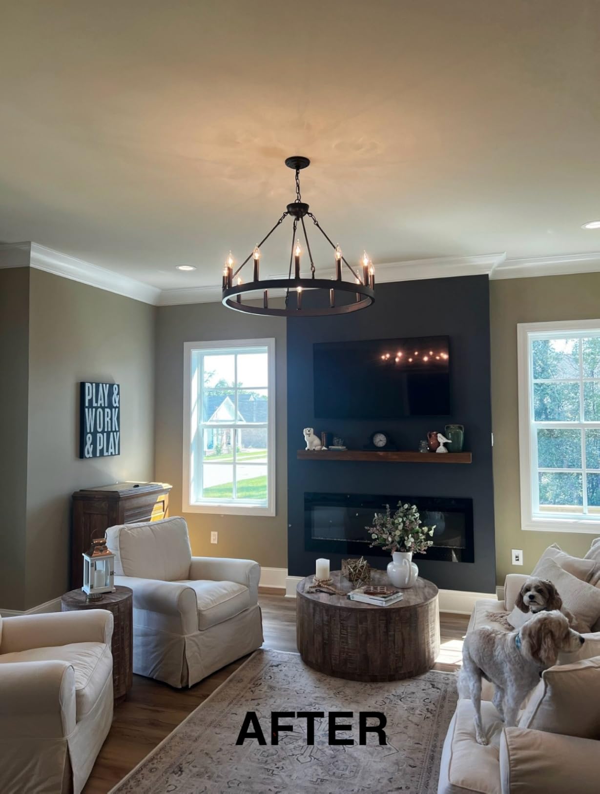 Wagon Wheel Chandeliers 40