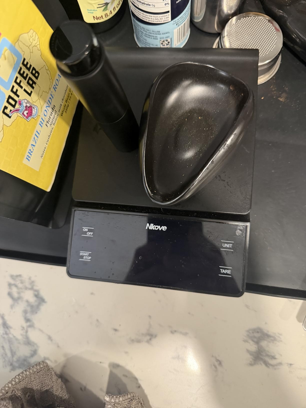 Digital Coffee Scale with Timer 3kg/0.1g High Precision Espresso Scale Tare Function for Pour Over Maker Brew customer photo 1
