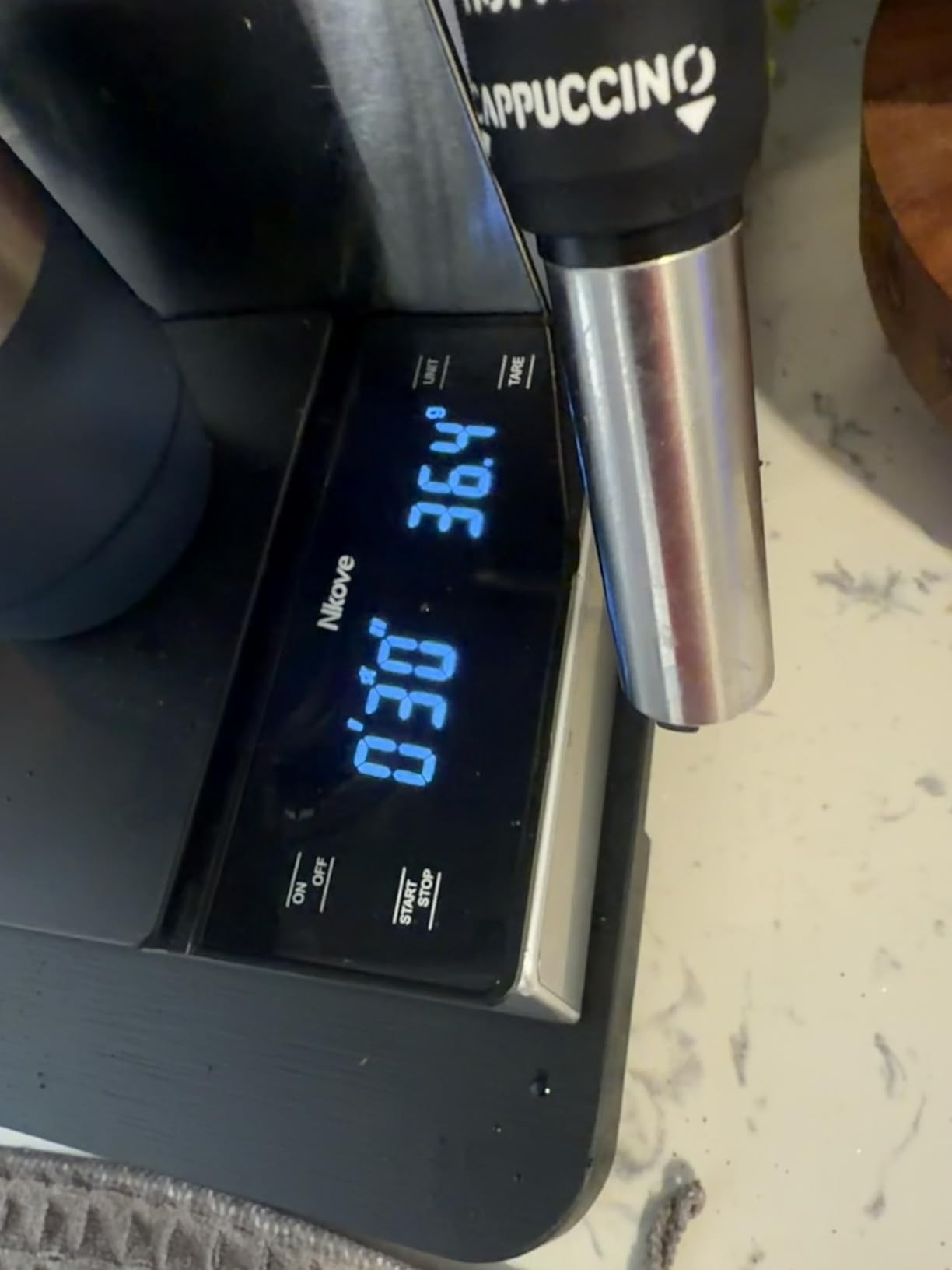Digital Coffee Scale with Timer 3kg/0.1g High Precision Espresso Scale Tare Function for Pour Over Maker Brew customer photo 2