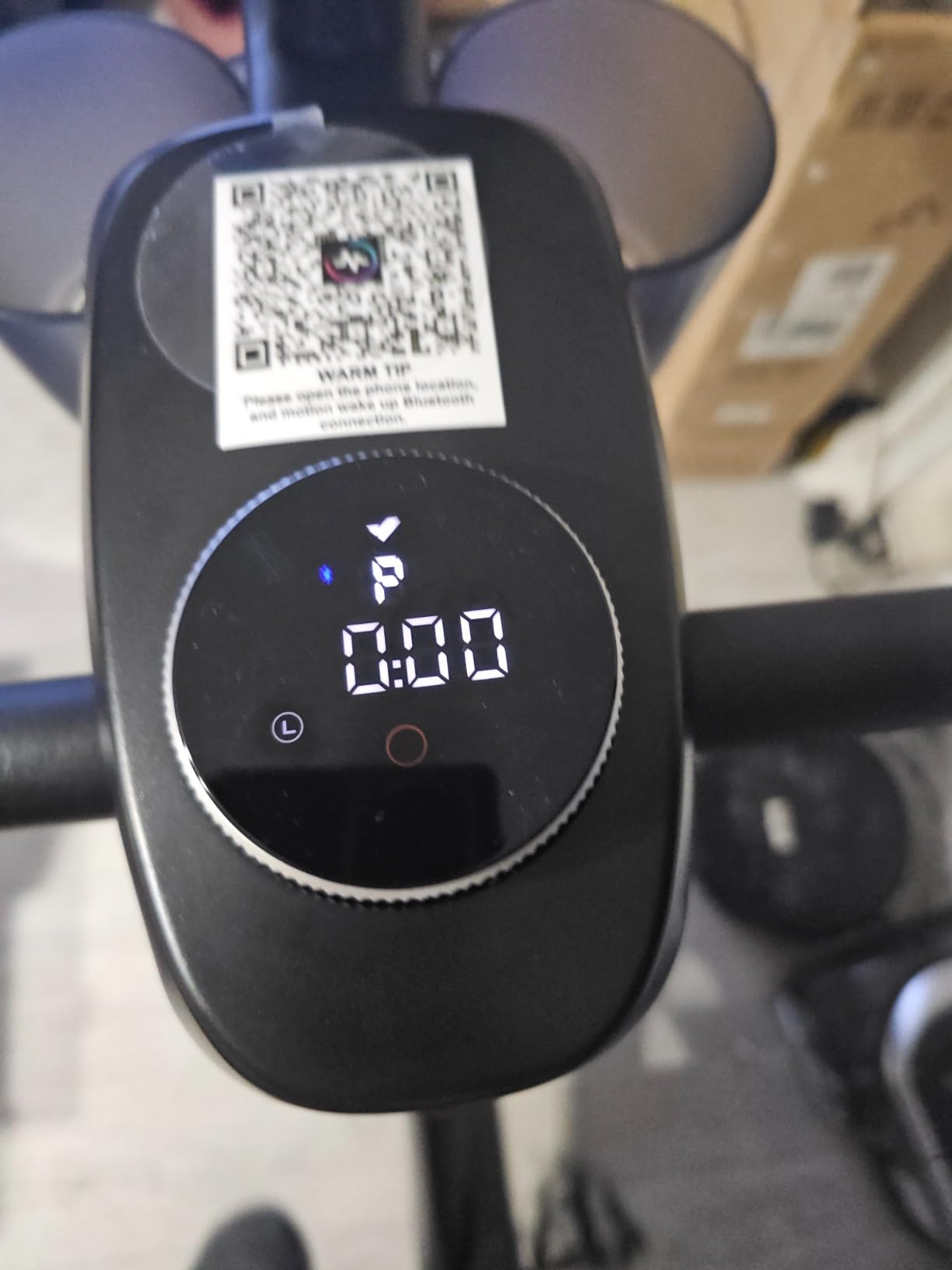 MERACH Exercise Bike, Brake Pad Stationary Bike with Exclusive App, Low Noise Indoor Cycling Bike with 300lbs Weight Capacity, Tablet Mount and Fitness Courses for Weight Loss customer photo 1