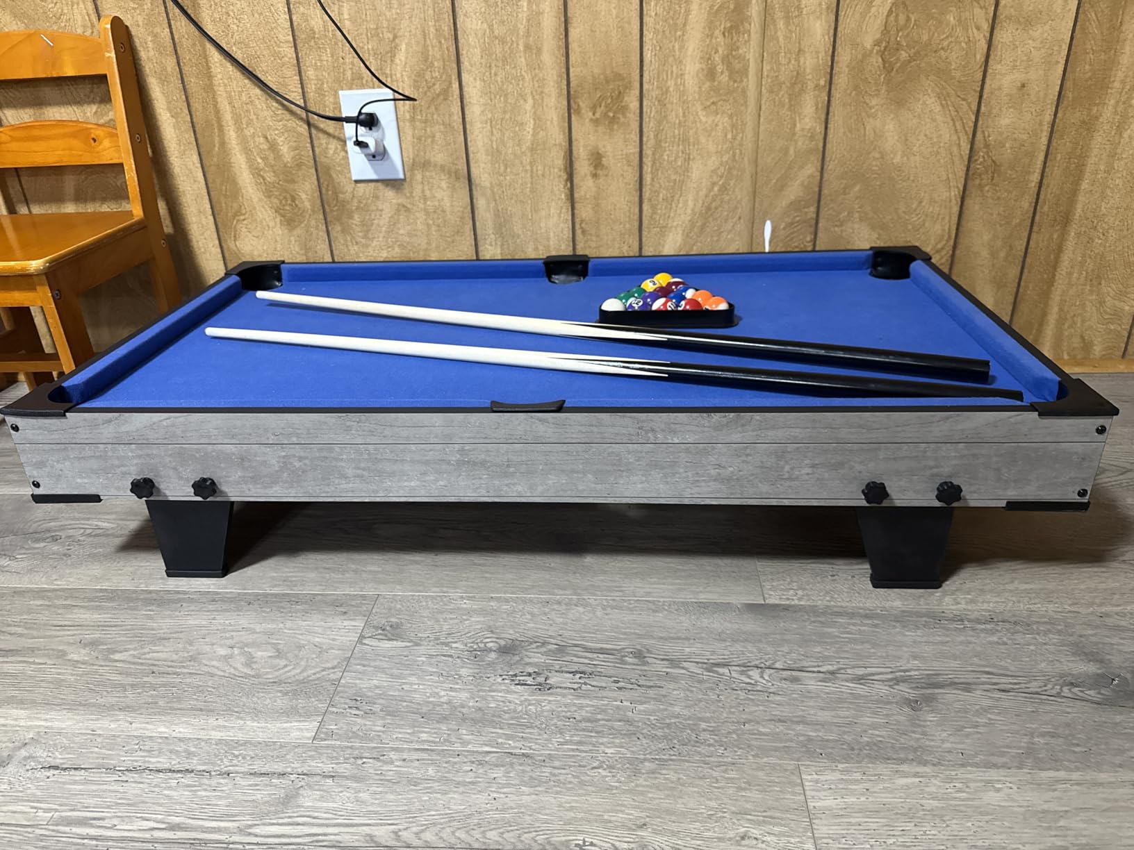 Best Choice Products 40in Tabletop Billiard Table, Pool Arcade Game Table for Living Room, Game Room w/ 2 Cue Sticks, Ball Set, Storage Bag customer photo 2