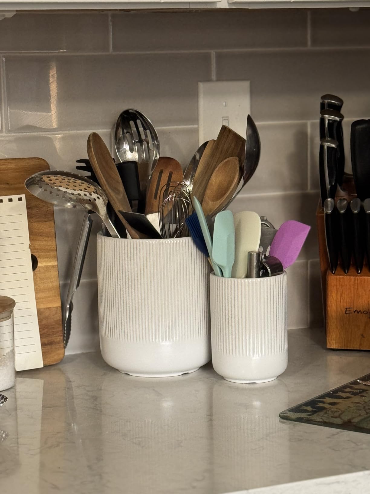 LE TAUCI Utensil Holder, 7.3