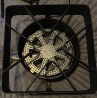 Stainless Steel Burner Propane Stove, 200,000BTU High Pressure Outdoor Propane Burner Cooker, 15.5