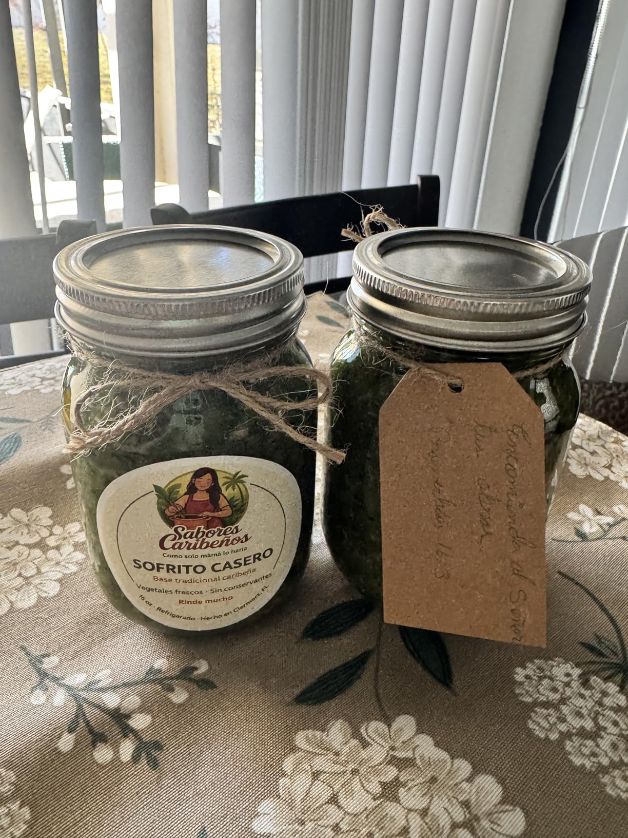 Mason Jars 16 oz with Airtight Lids and Bands, 15 Pack Regular Mouth Canning Jars, Clear Glass Pint Jars for Canning, Pickling, Food Storage, DIY Projects, 24 Labels, Brush & String Included customer photo 2