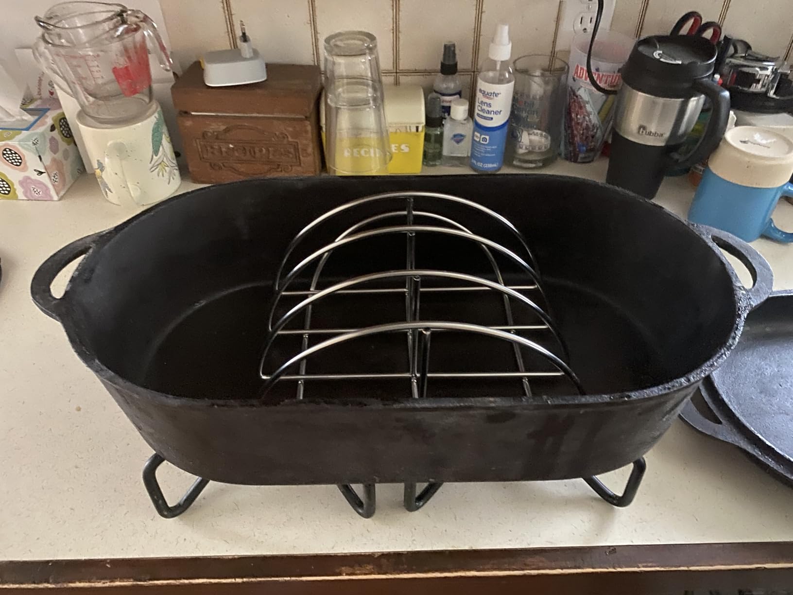 BBQ Rib Racks for Grilling and Smoking, Stainless Roasting Rack - Replacement Joe Classic Rib Rack for Holding 3 Full Ribs, Smoker Parts for Green Egg M/L/XL, Weber, Akorn Jr, BGE Kamado Accessories customer photo 1