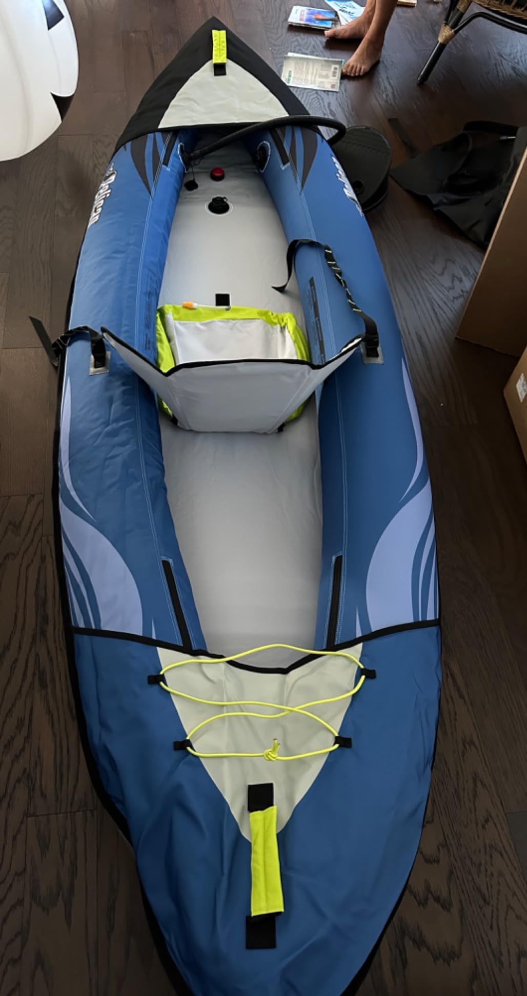 Pelican iESCAPE Inflatable Kayak - Recreational Kayak - Compact, Stable and Fun All in One - for 1 or 2 Person customer photo 2