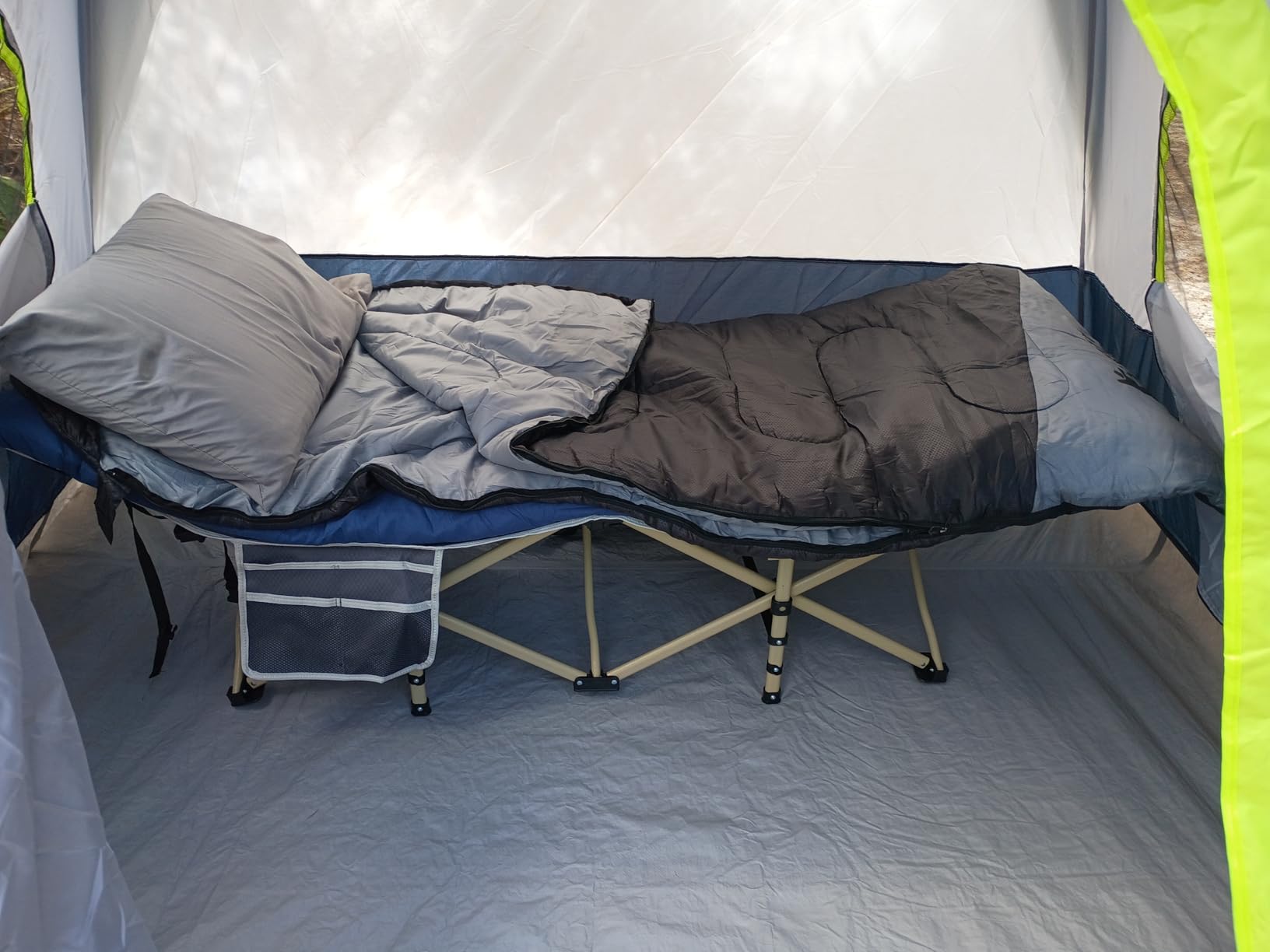 UNP 2/4/6/8 Person Tent, Portable Cabin Tent, Camping Tent 4-Person Easy Set Up, Waterproof with Top Rainfly for Outdoor Camping/Hiking customer photo 1
