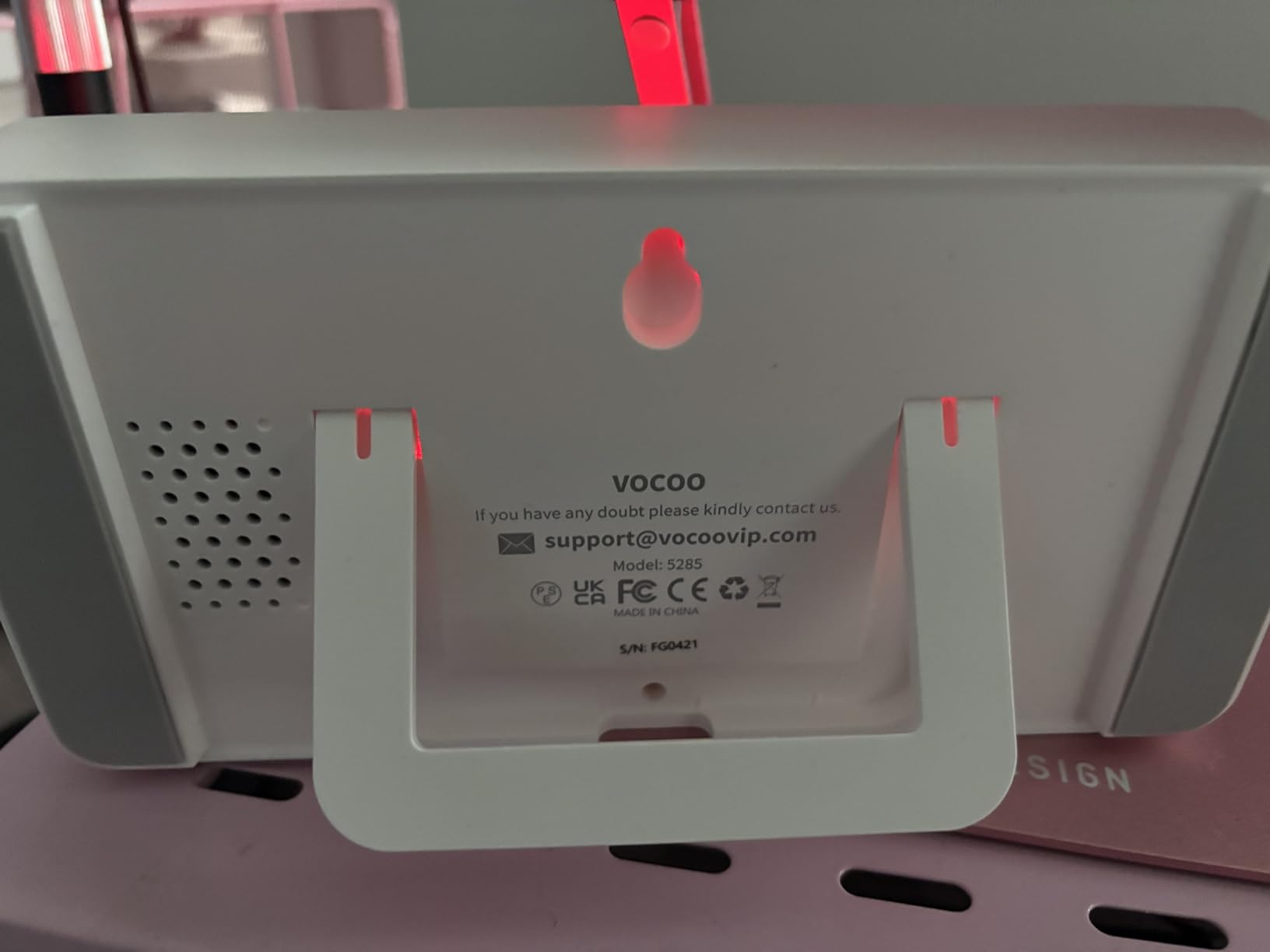 VOCOO Digital Kitchen Timer with 7.8