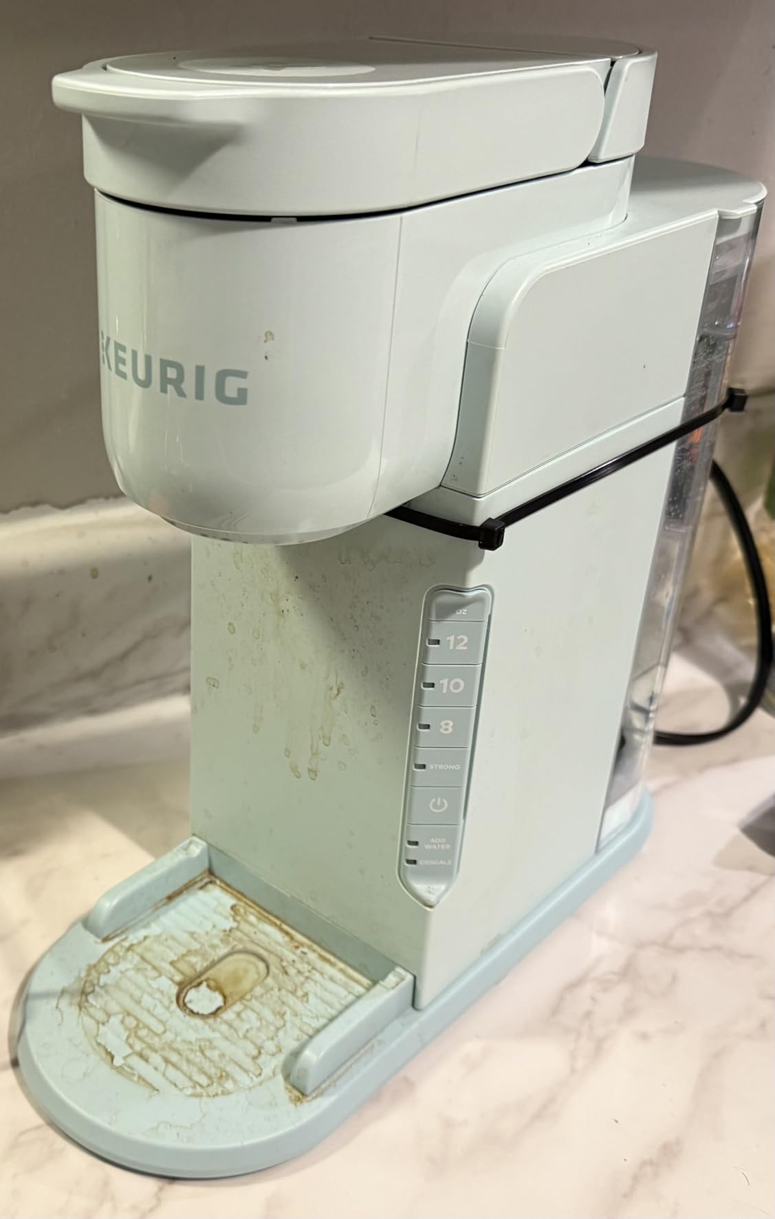 Keurig K-Express Single Serve K-Cup Pod Coffee Maker, 3 Brew Sizes, Strong Button Feature, 42oz Removable Reservoir, Warm Stone customer photo 1