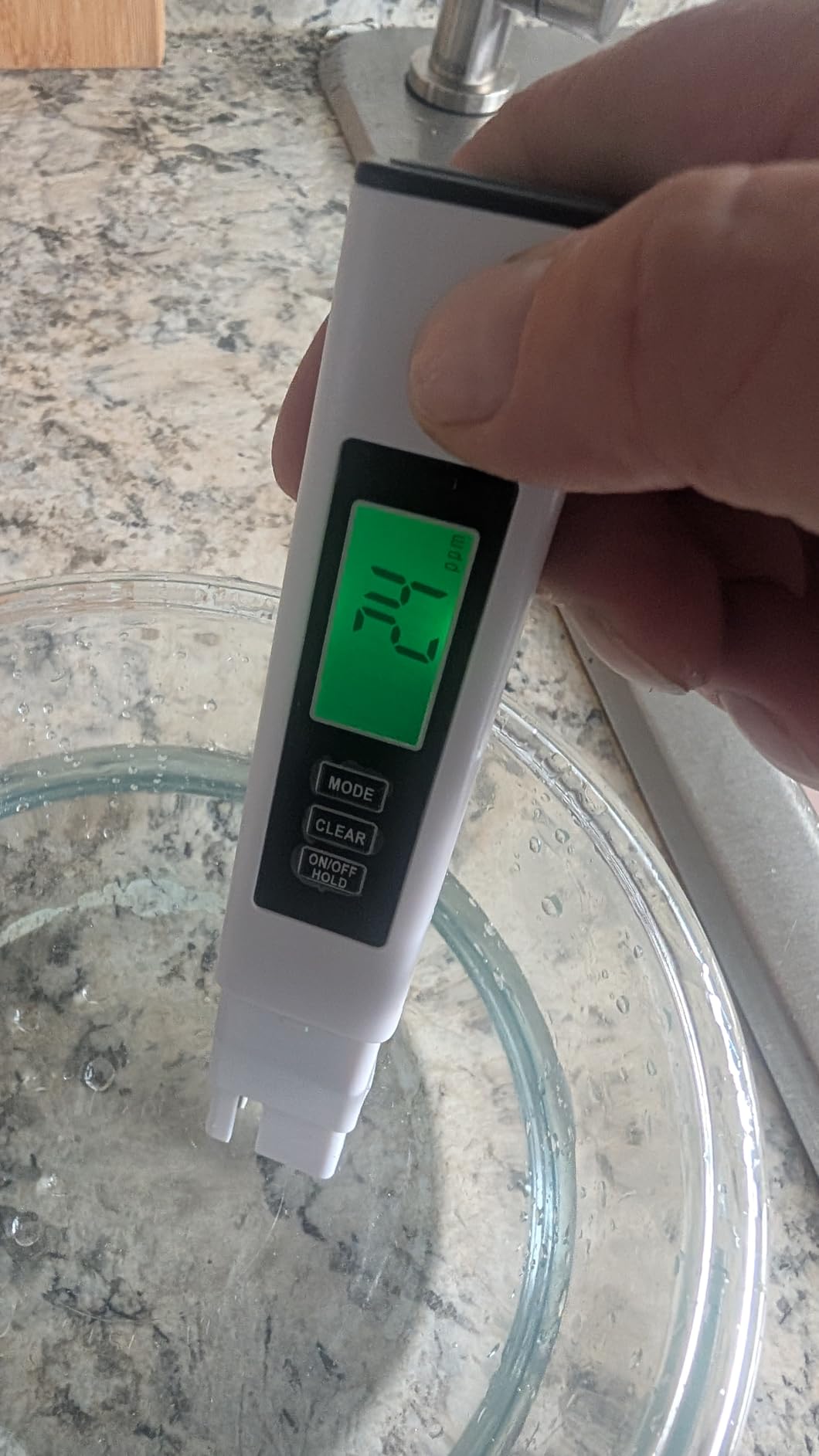 2025 All-New 4 in 1 TDS Meter Digital Water Tester - Accurate and Reliable TDS EC & Temp(°C,°F) Meter - 0-9999ppm - Professional Testing for Drinking Water, RO/DI System, Aquariums customer photo 1