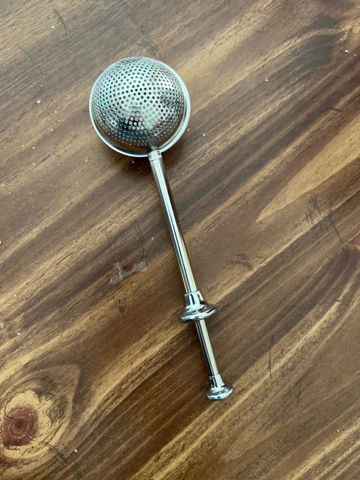 Flour Sifter, Stainless Steel Flour Sifter for Baking, One Handed Operation Baking Sifters, Great Flour Sieve Bakers Dusting Wand for Quick Sifting Cakes and Spices XVBITOR customer photo 2
