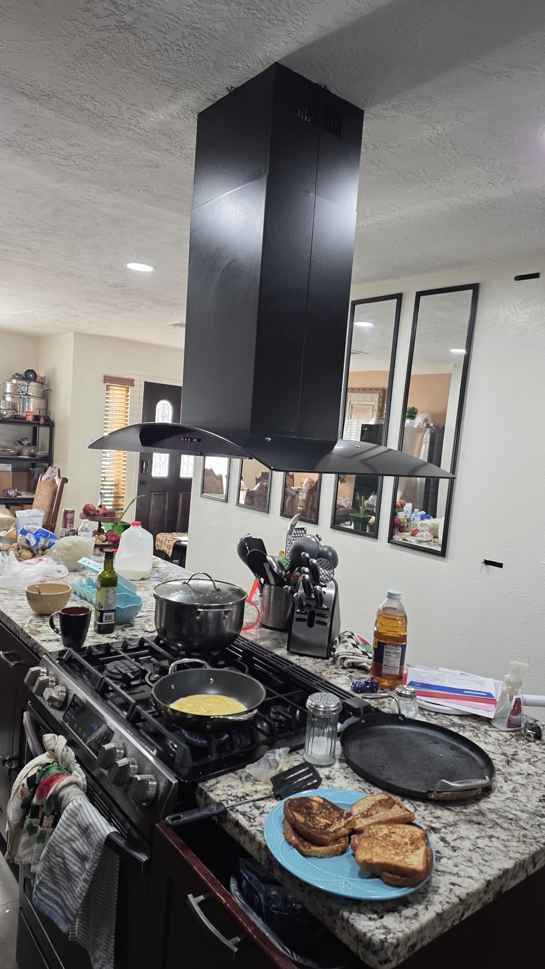 FIREGAS Island Range Hood 30 inch with 700 CFM customer photo 1