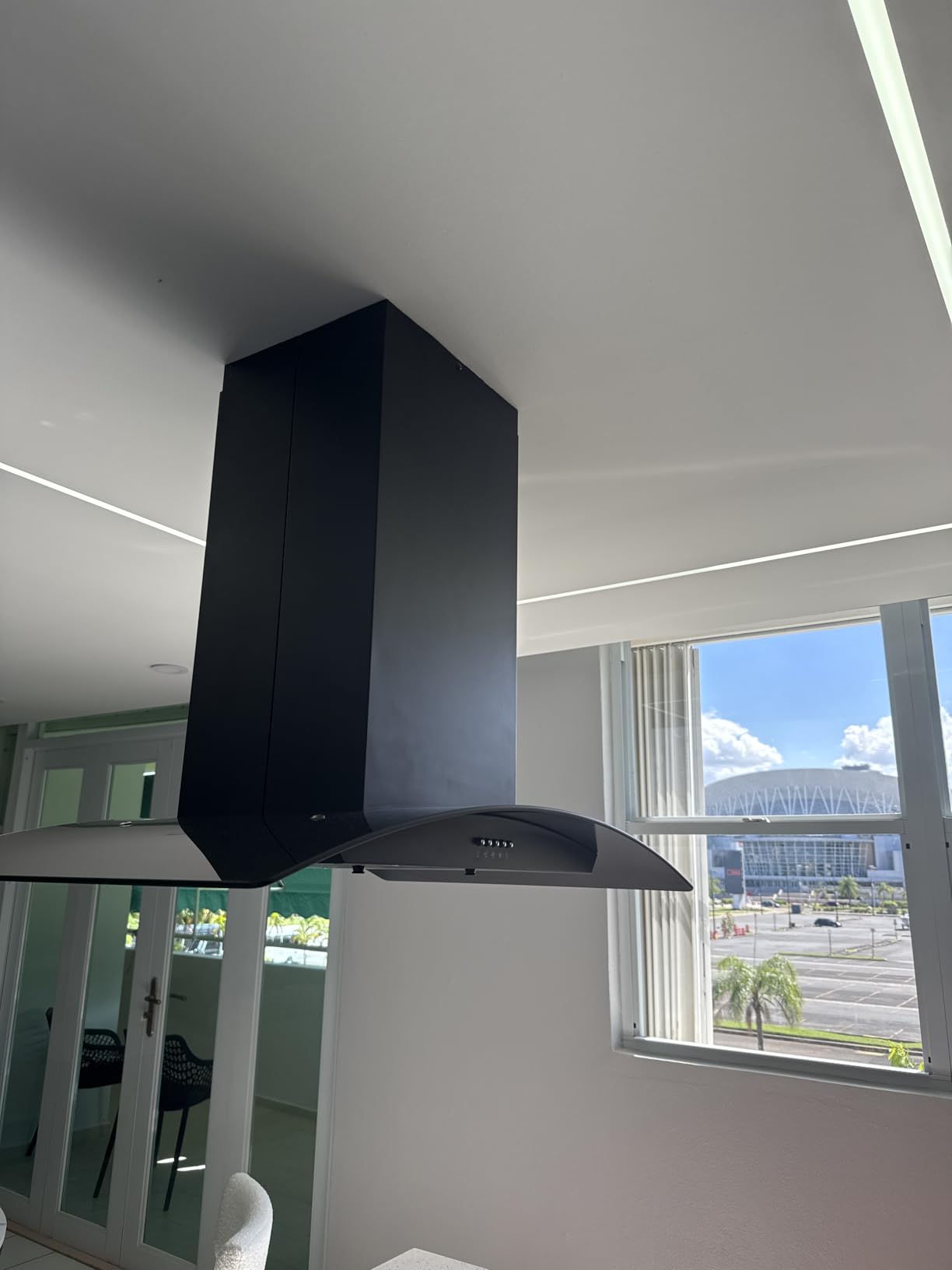 FIREGAS Island Range Hood 30 inch with 700 CFM customer photo 2